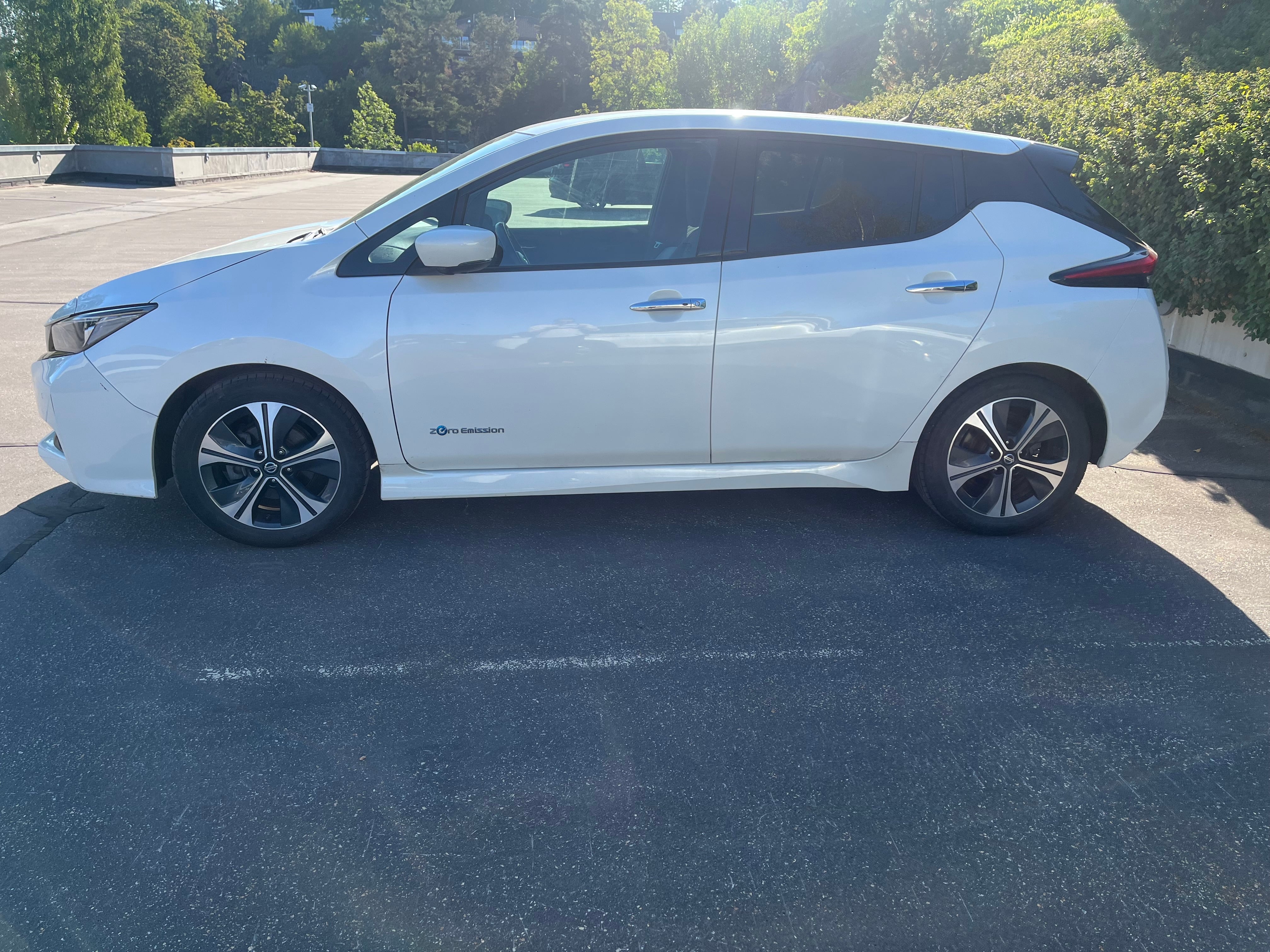 Nissan Leaf med Bluetooth audio