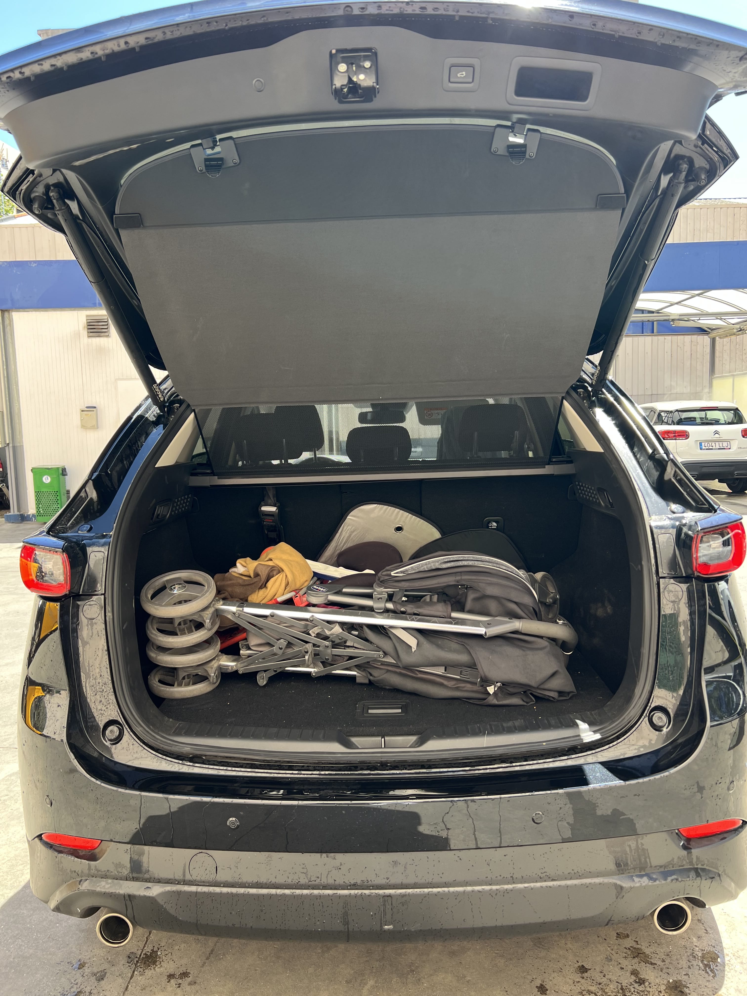 Mazda CX-5 con Silla infantil