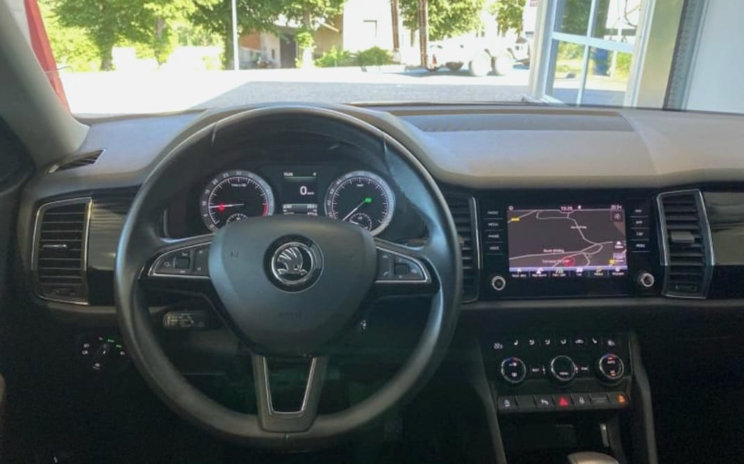 Skoda Kodiaq avec Siège bébé