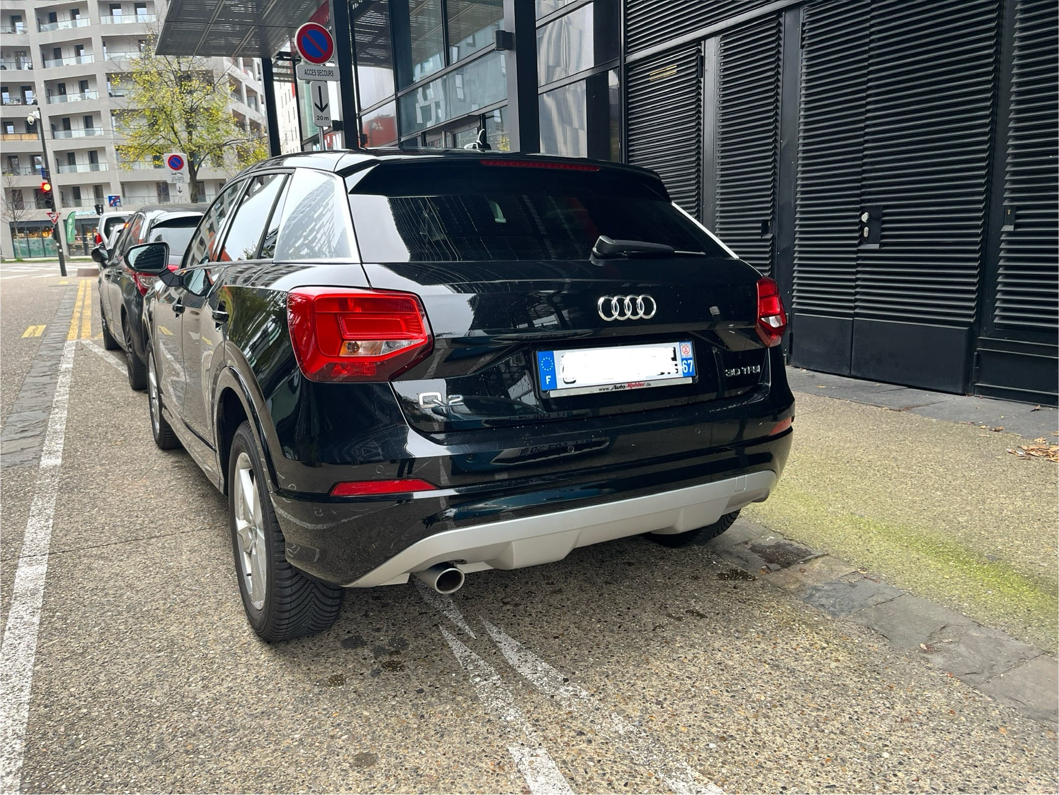 Audi Q2 avec GPS
