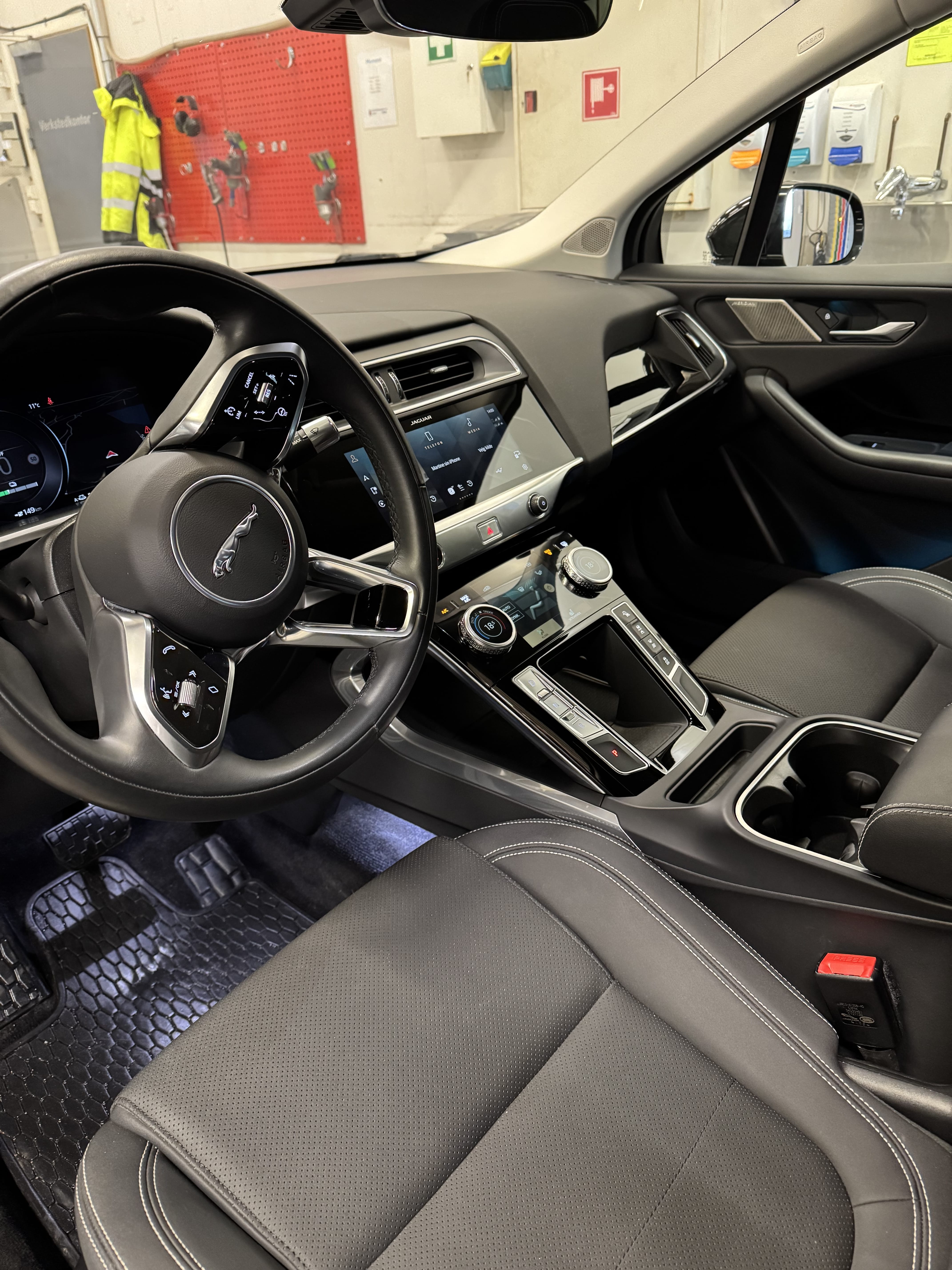 Jaguar I-pace med Cruisekontroll