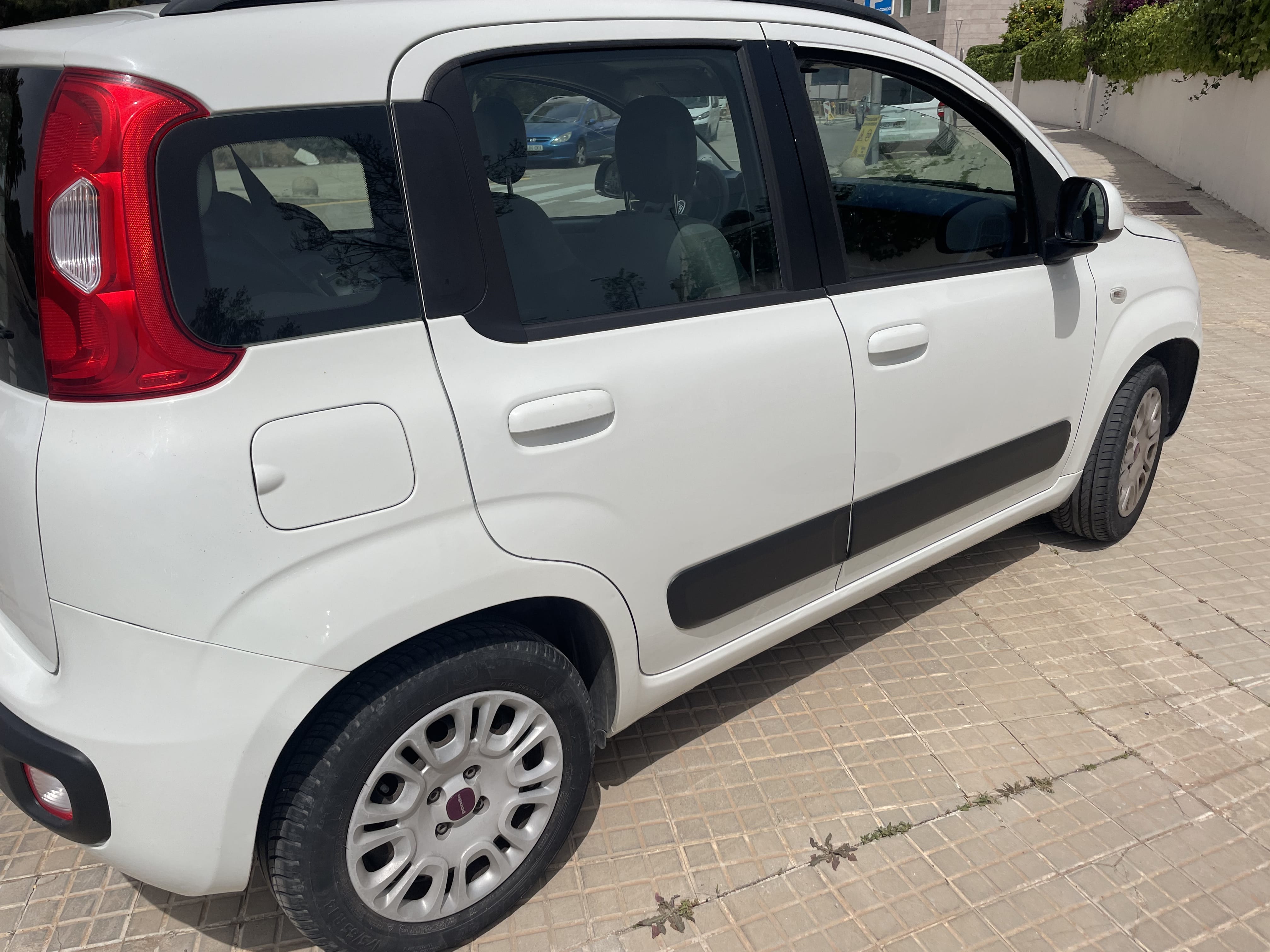 Fiat Panda med Babysete