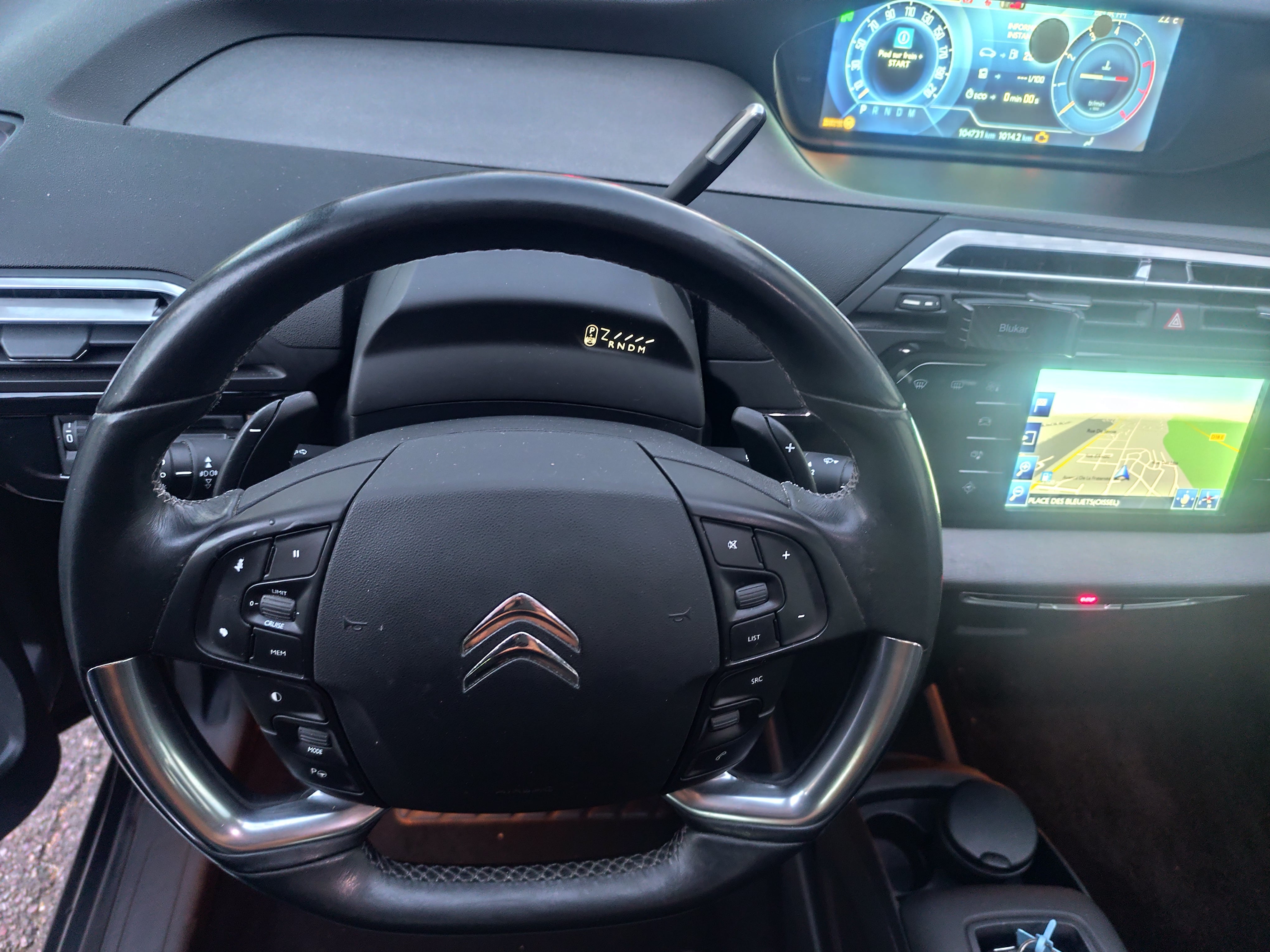 Citroen C4 Picasso avec Régulateur de vitesse