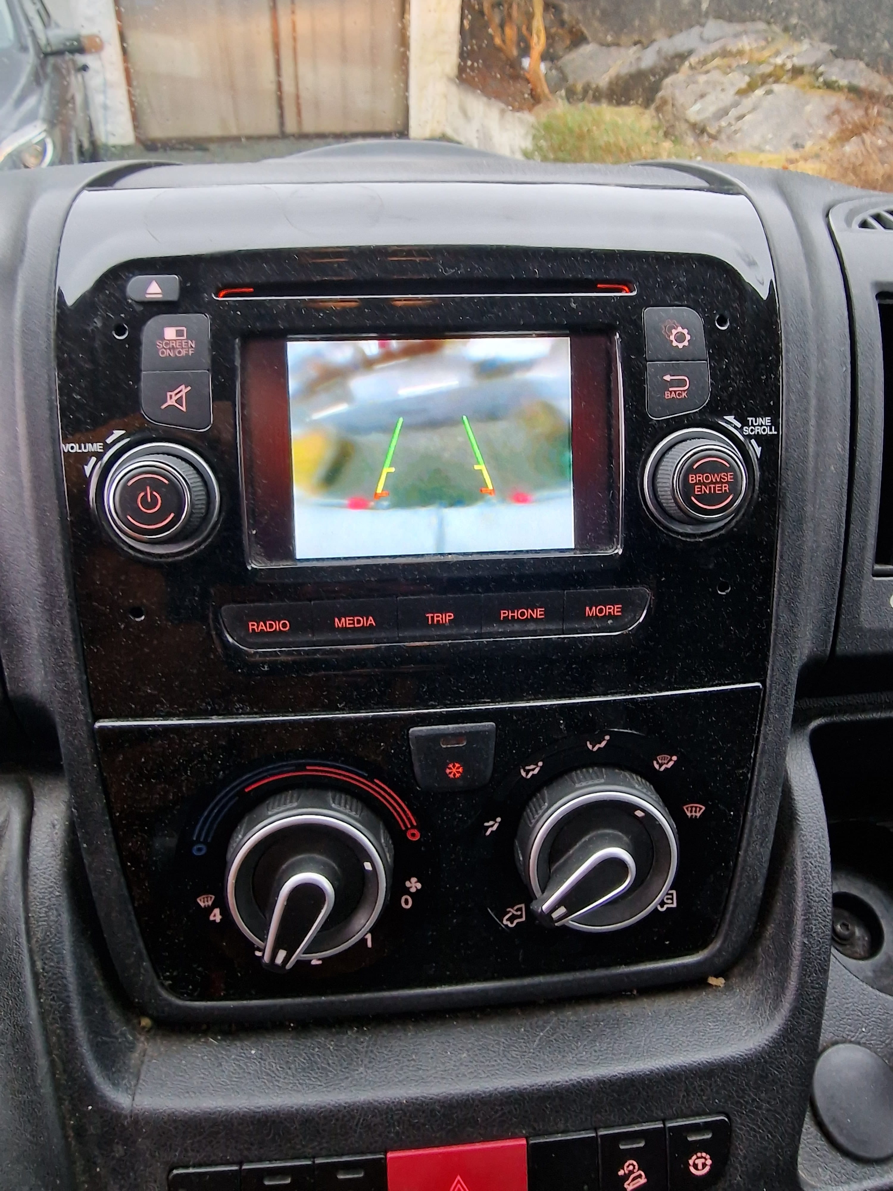 Fiat Ducato med Bluetooth audio
