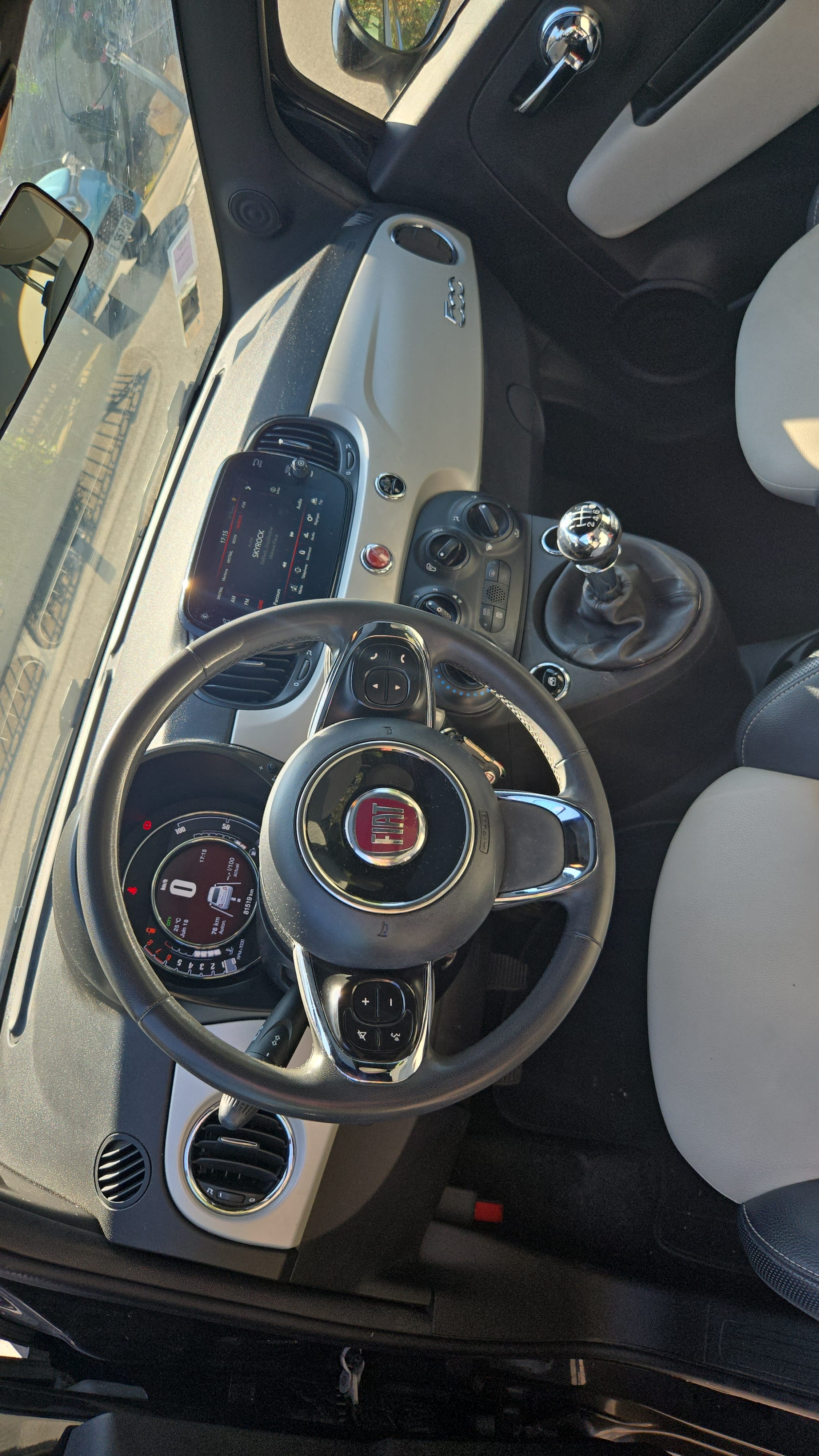 Fiat 500 avec Régulateur de vitesse