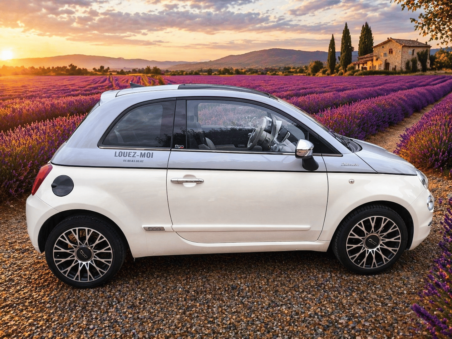 Fiat 500 Hybride avec Climatisation