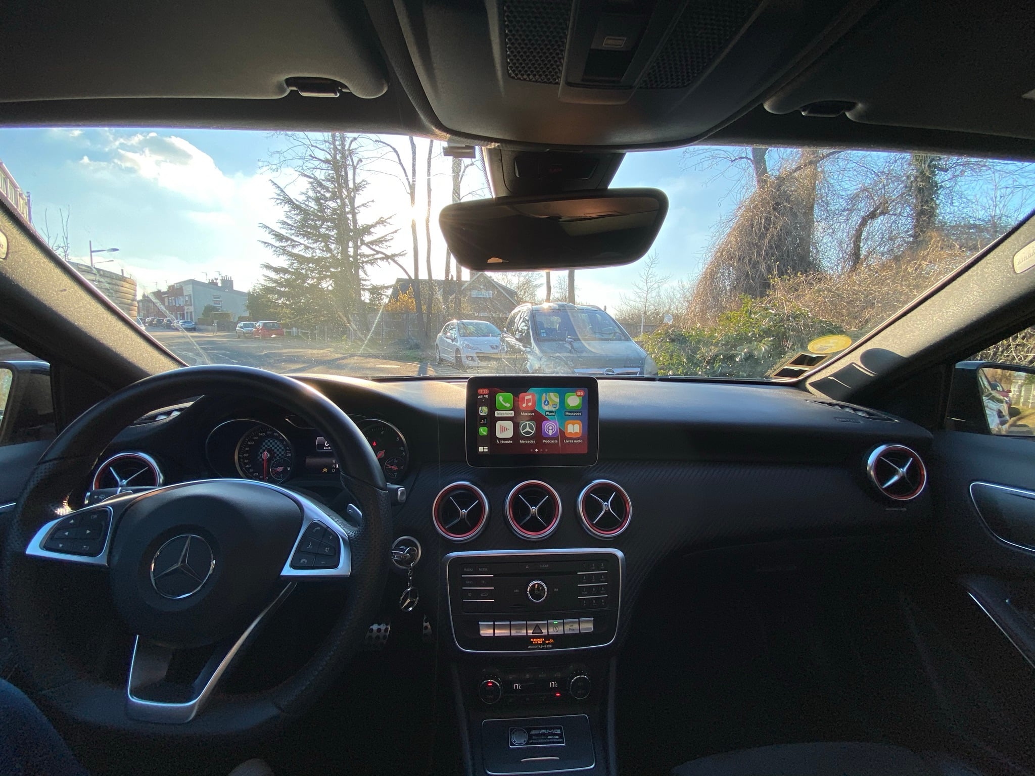 Mercedes Classe A avec GPS
