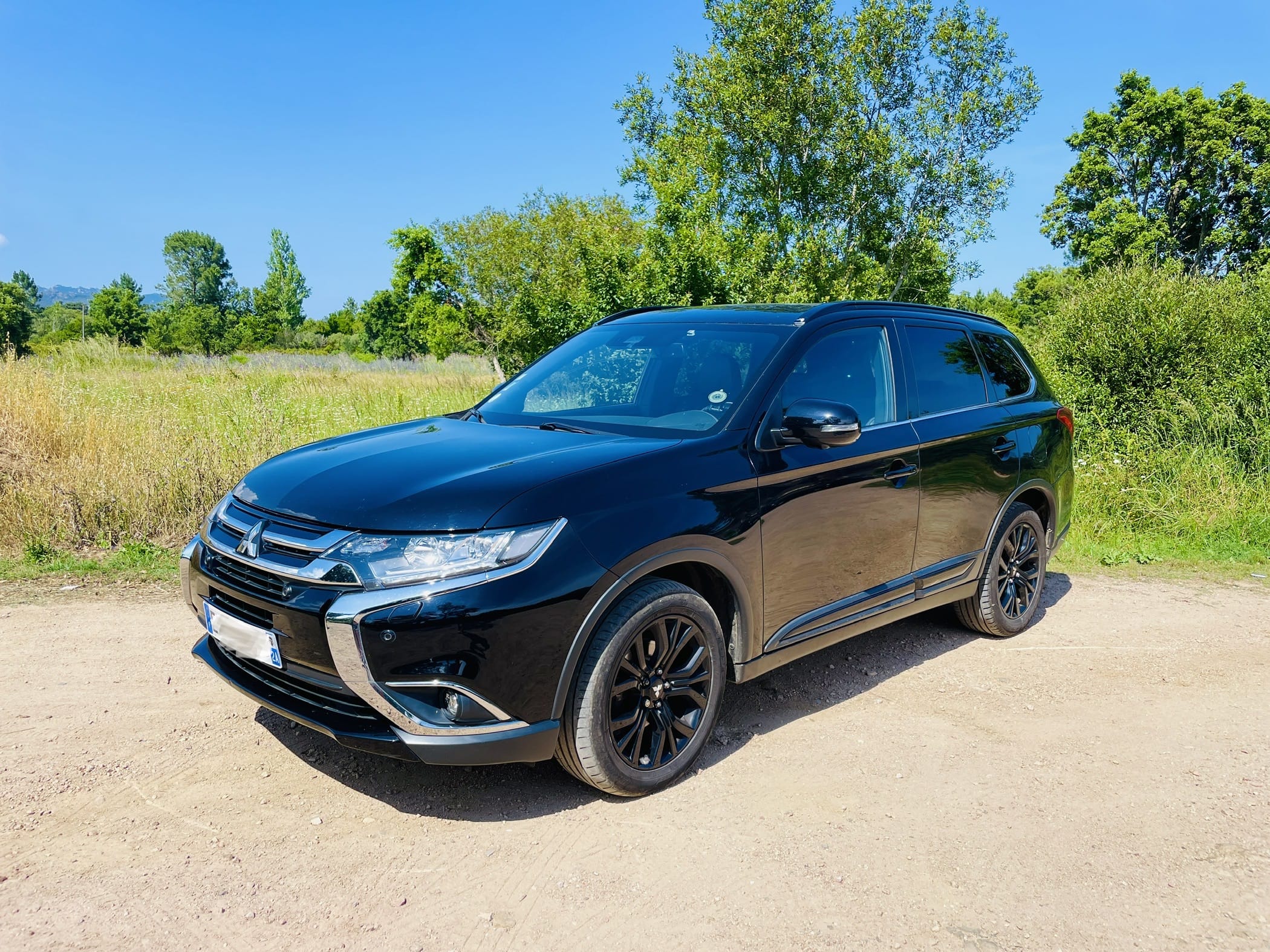 Mitsubishi Outlander 2.2 DID Black Collection, 2018, Diesel, automatique, 7 places