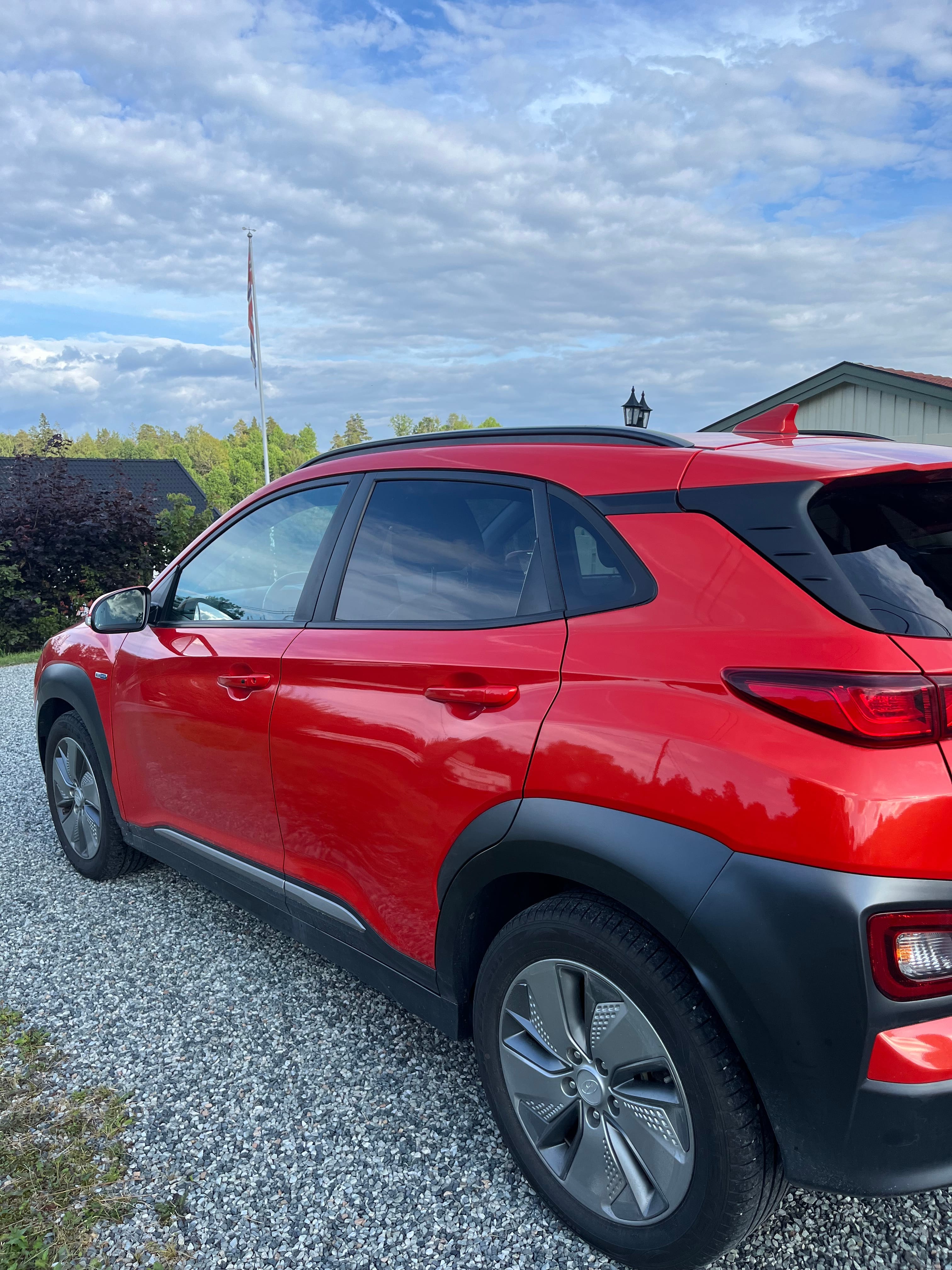 Hyundai Kona Electric med GPS