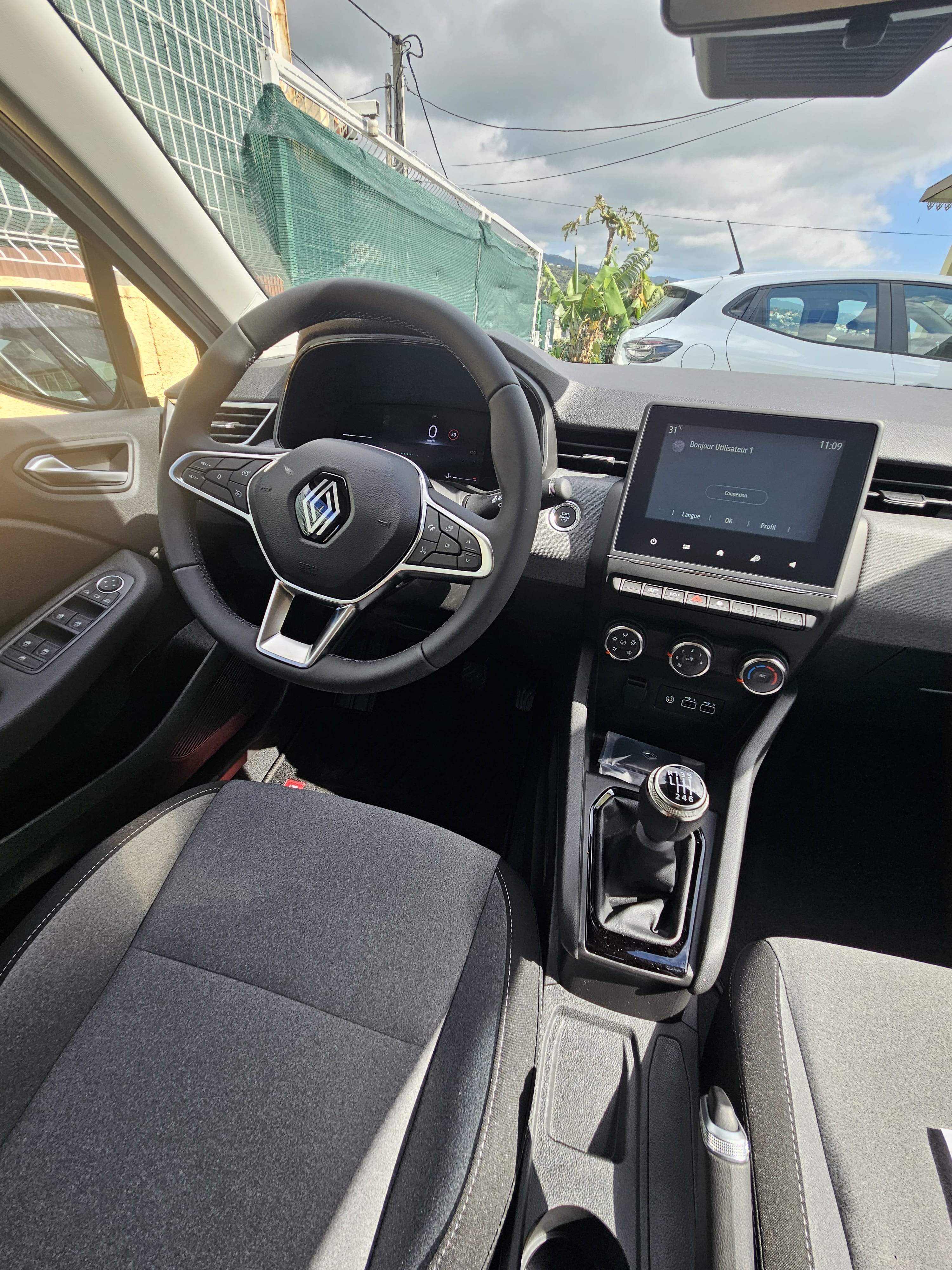 Renault Clio avec Caméra de recul
