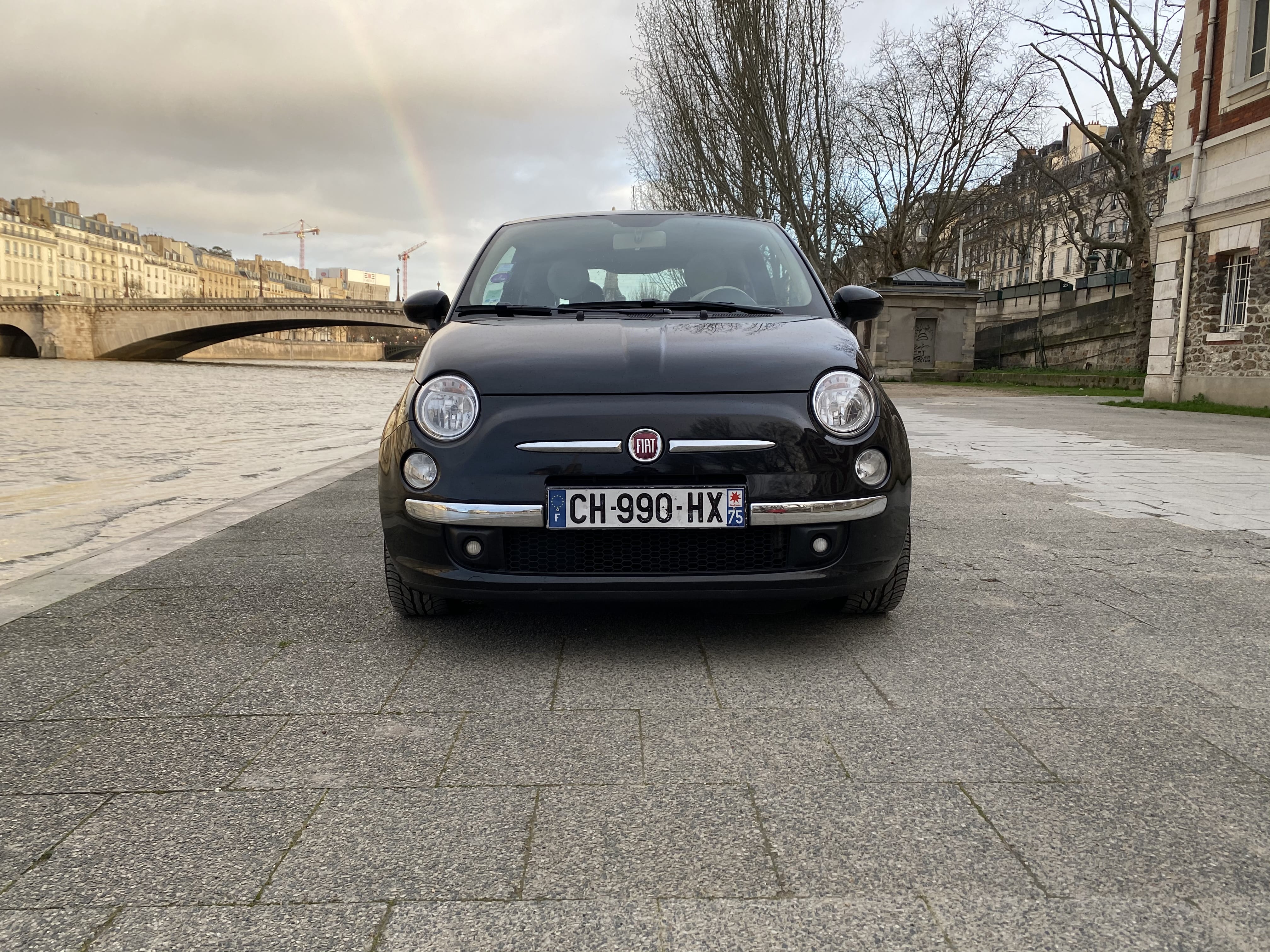 Fiat 500 Pont de sevré / Billancourt Métro 9 / Bluetooth avec Climatisation
