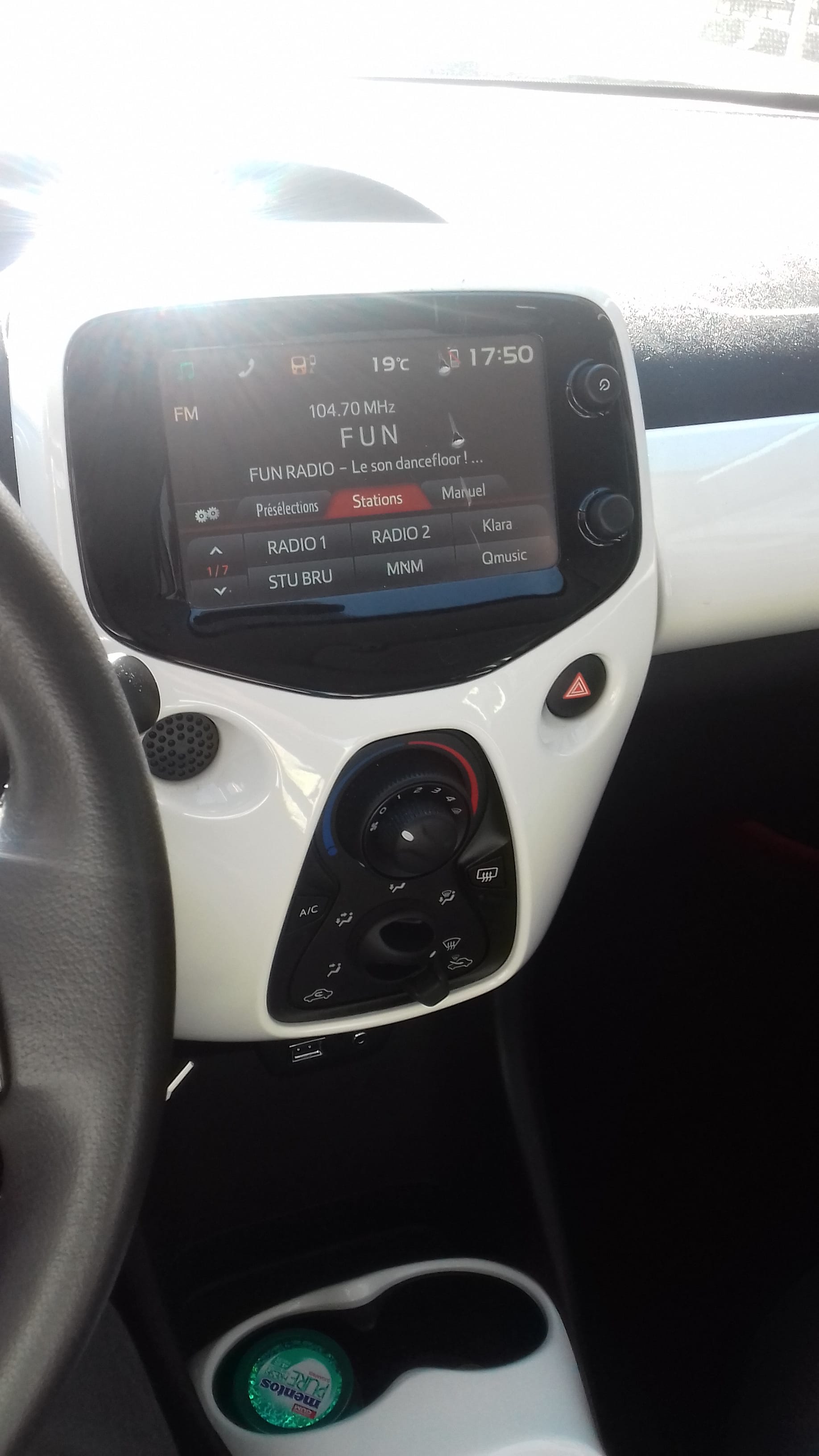 Toyota Aygo avec GPS