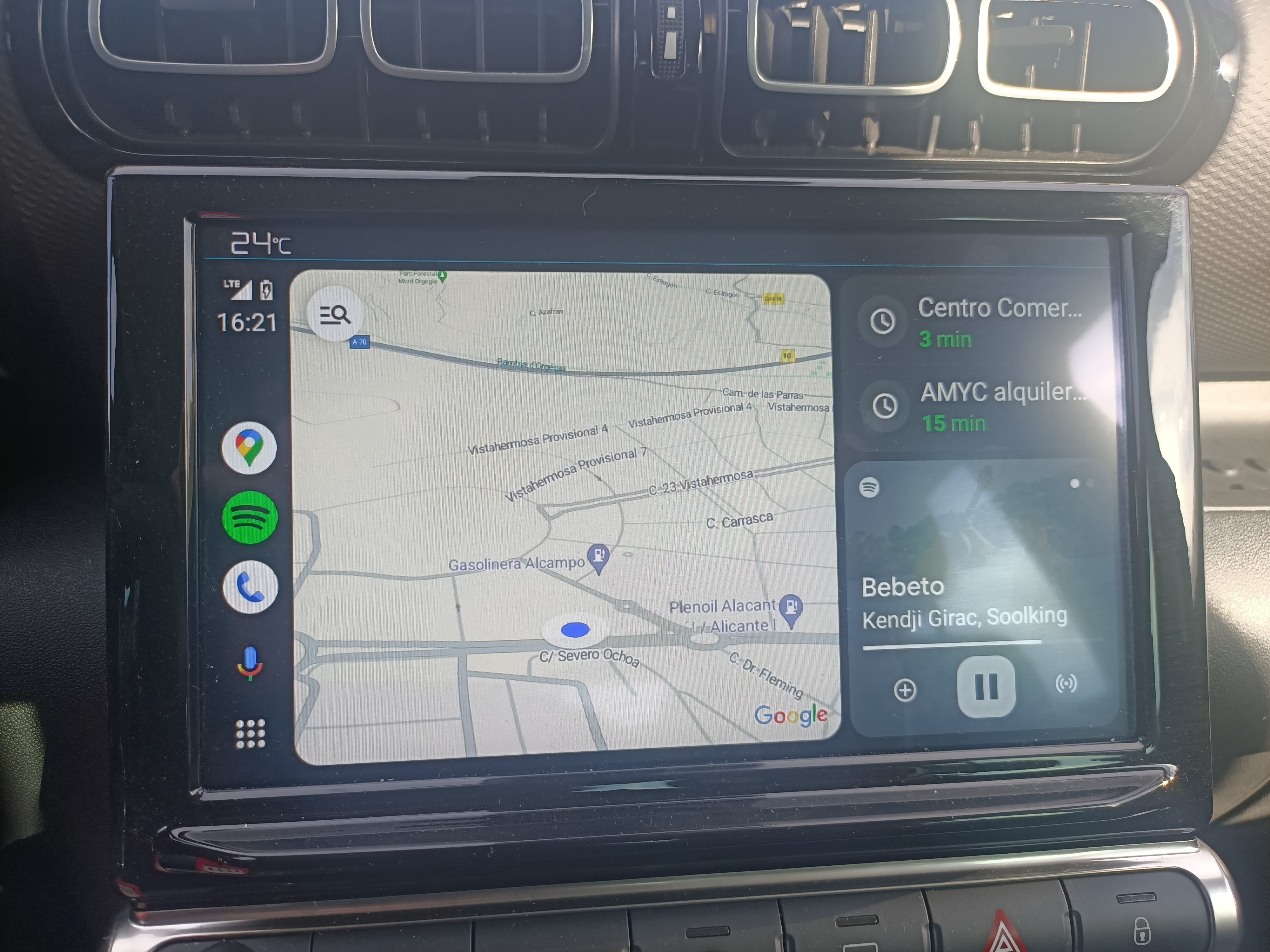 Citroen C3 Aircross med Babysete