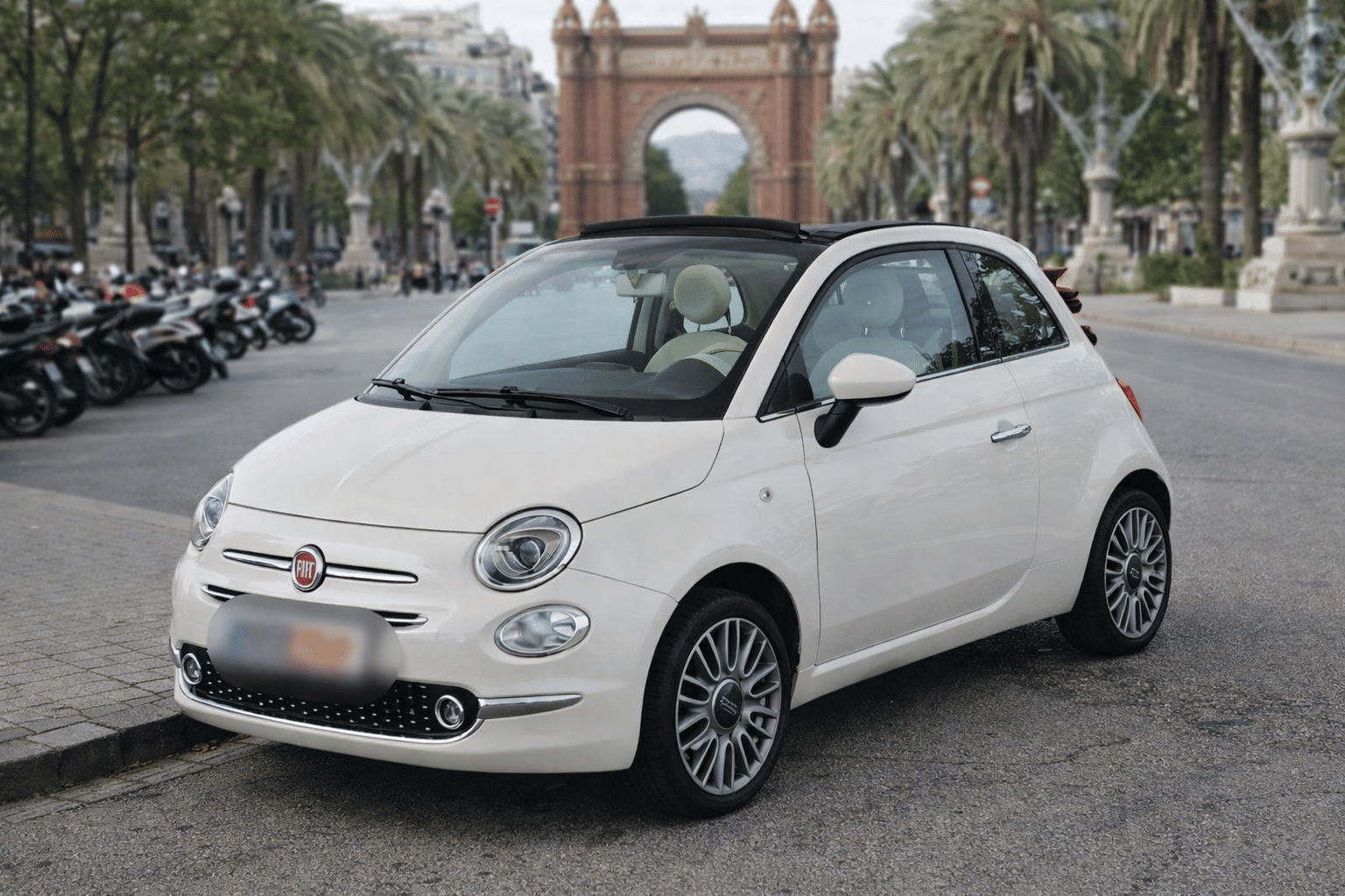Fiat 500 C 1.2, 2018, Gasolina 95