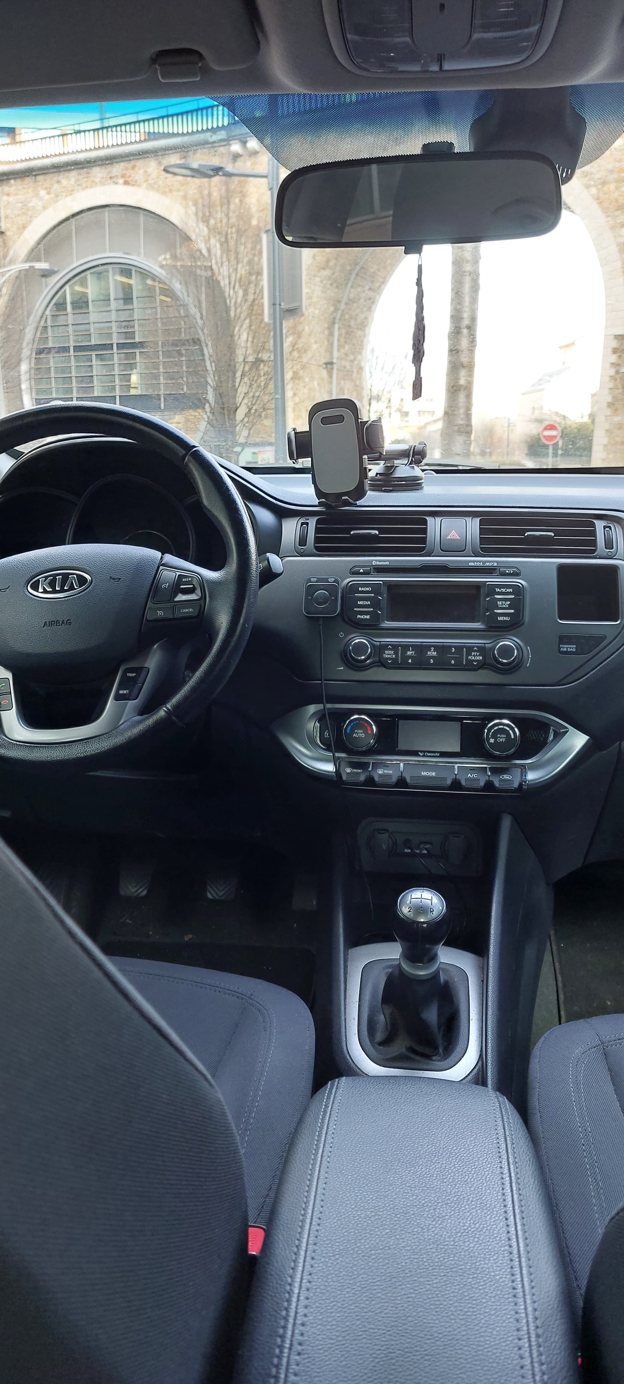Kia Rio with Bluetooth audio