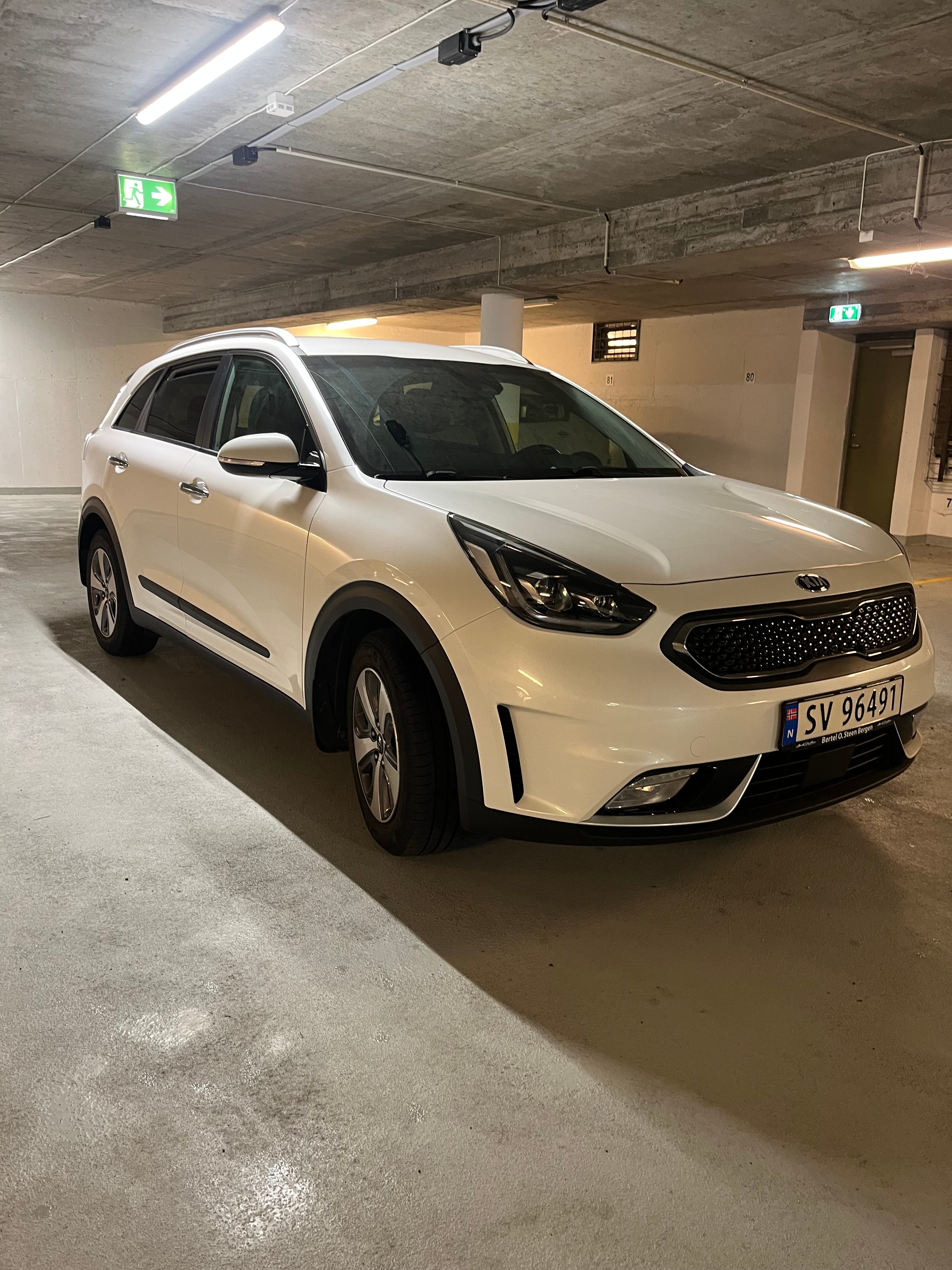 Kia Niro Hybrid, 2019, Blyfri 95 / Elektrisk (hybrid), automatisk