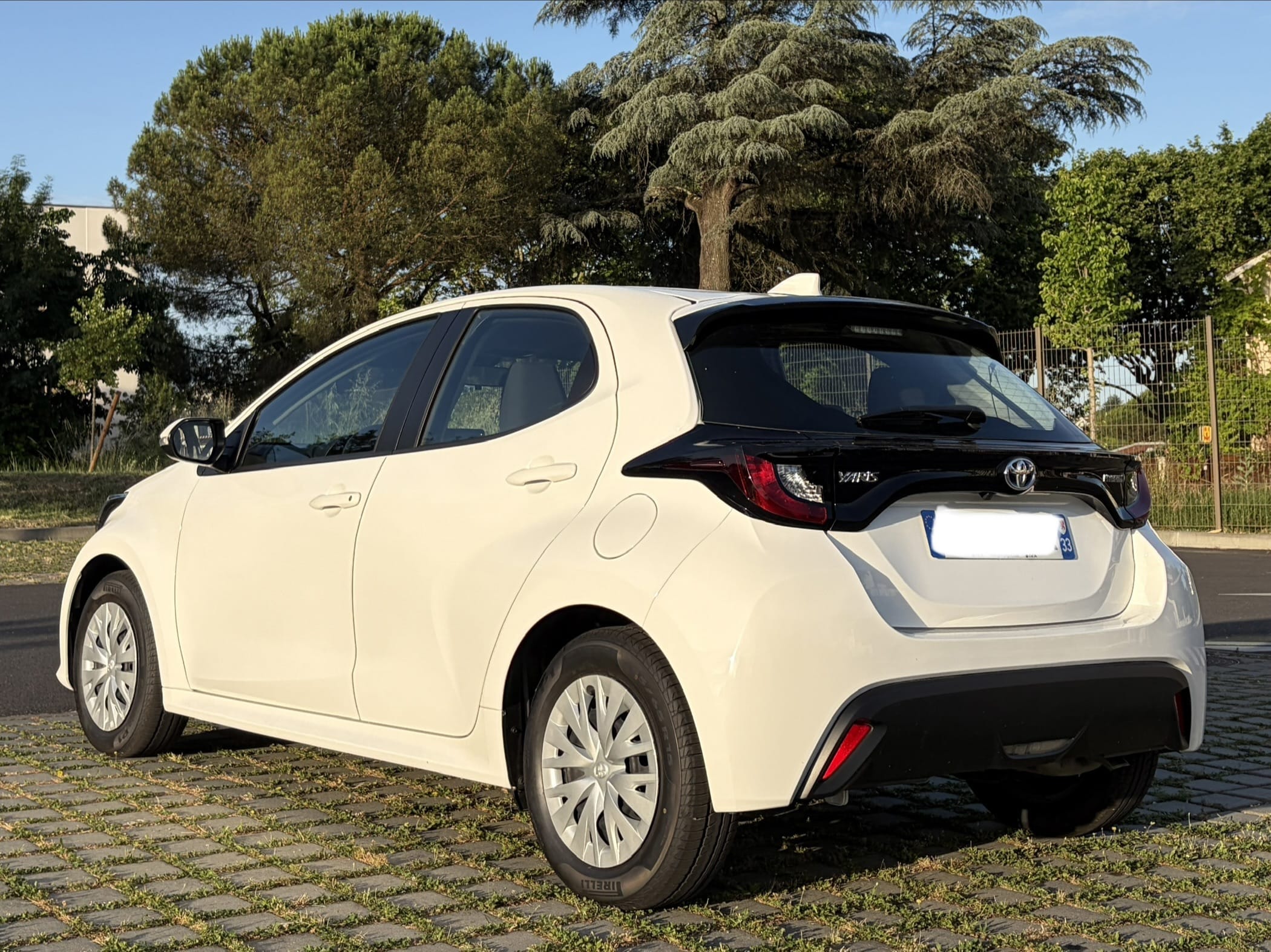 Toyota Yaris with Backup camera