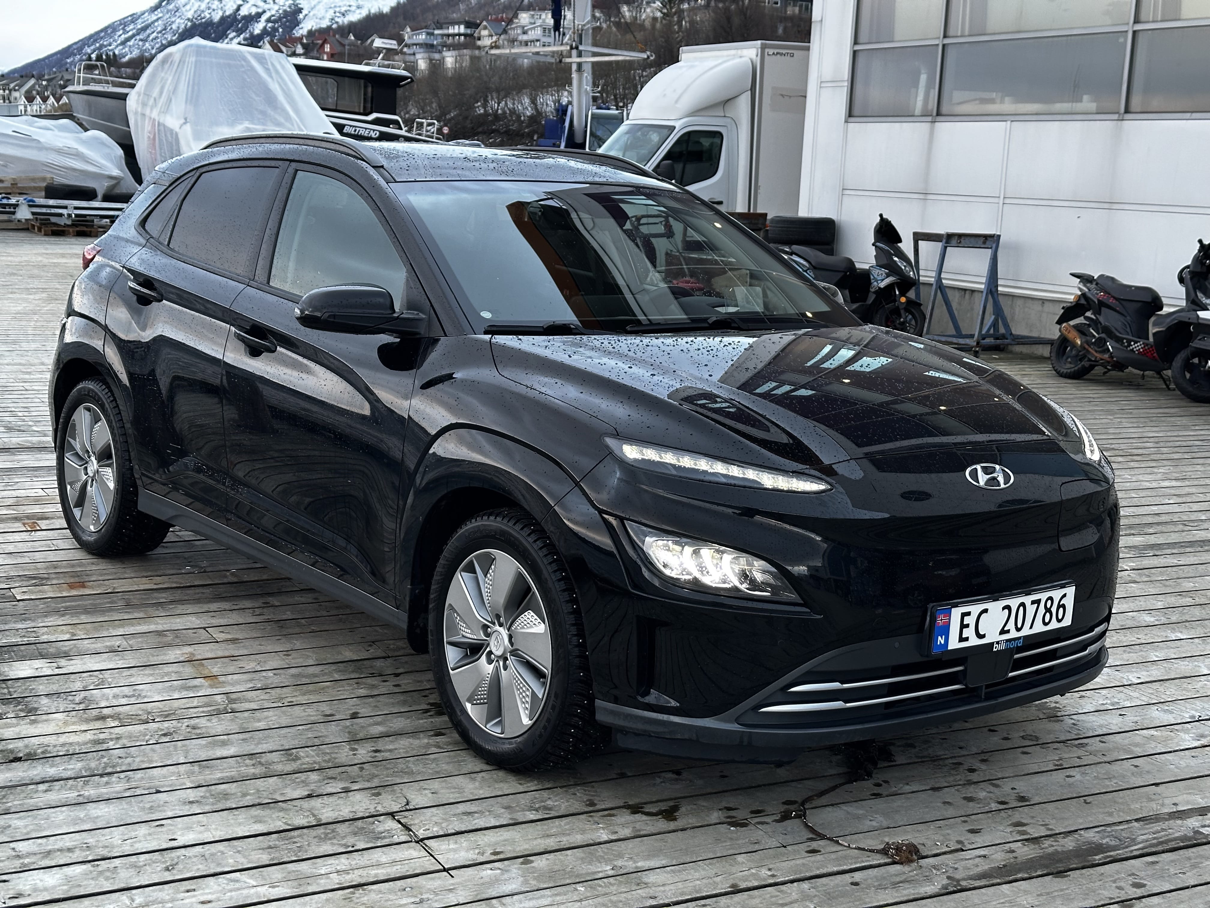 Hyundai Kona Electric Range 484km met Android Auto