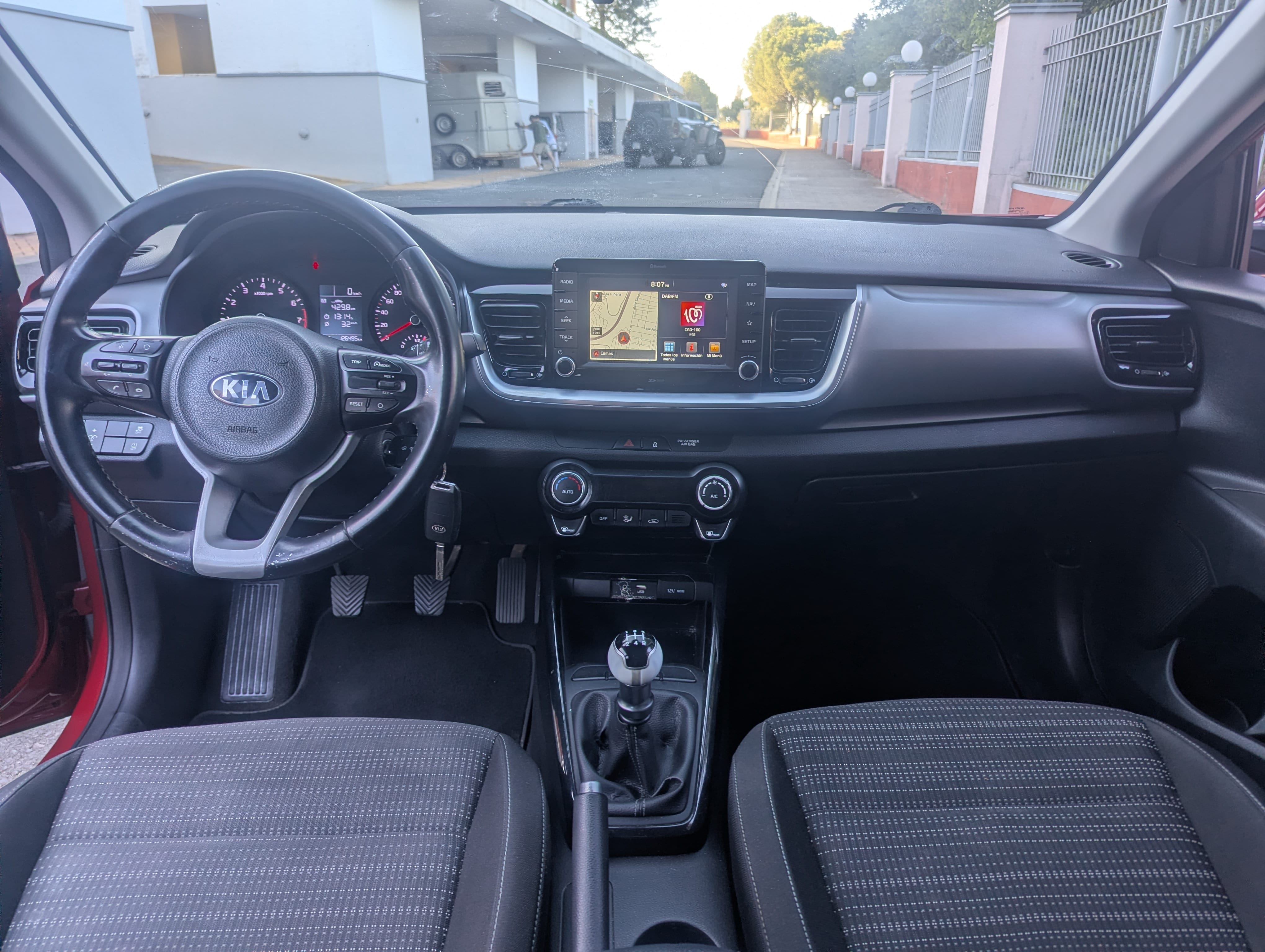 Kia Stonic mit Navigationsgerät