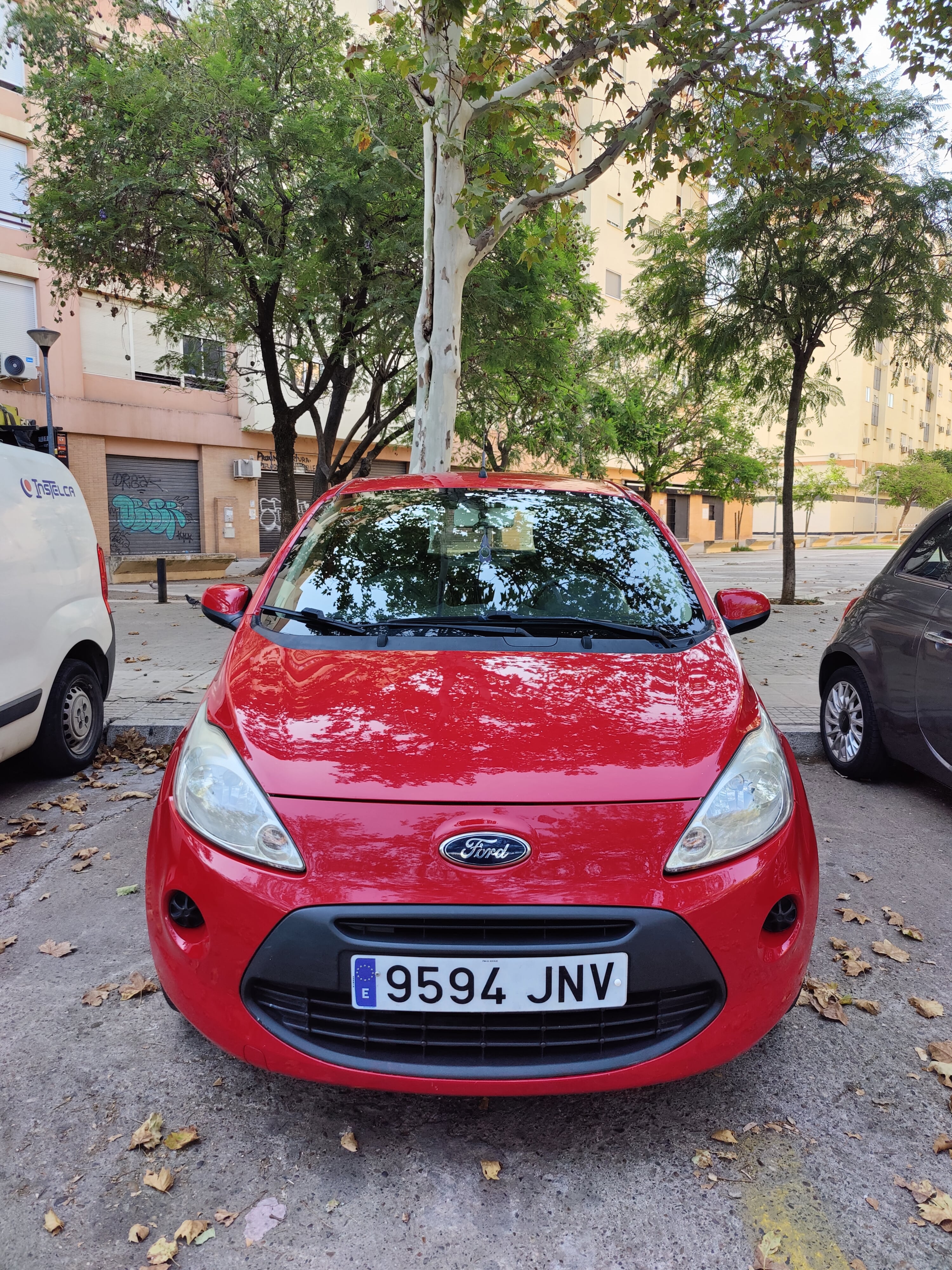 Ford Ka mit Navigationsgerät