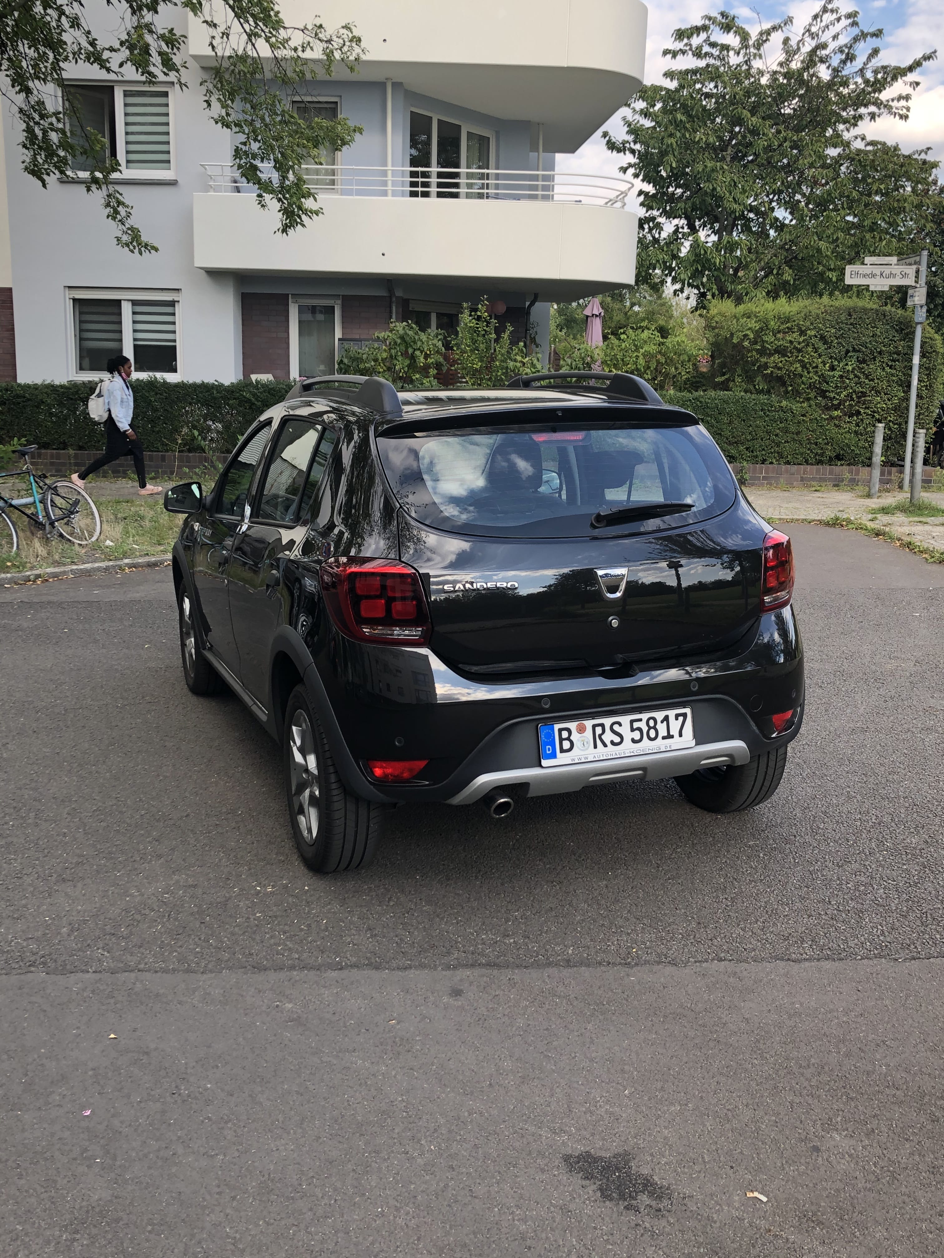 Dacia Sandero Stepway mit Navigationsgerät