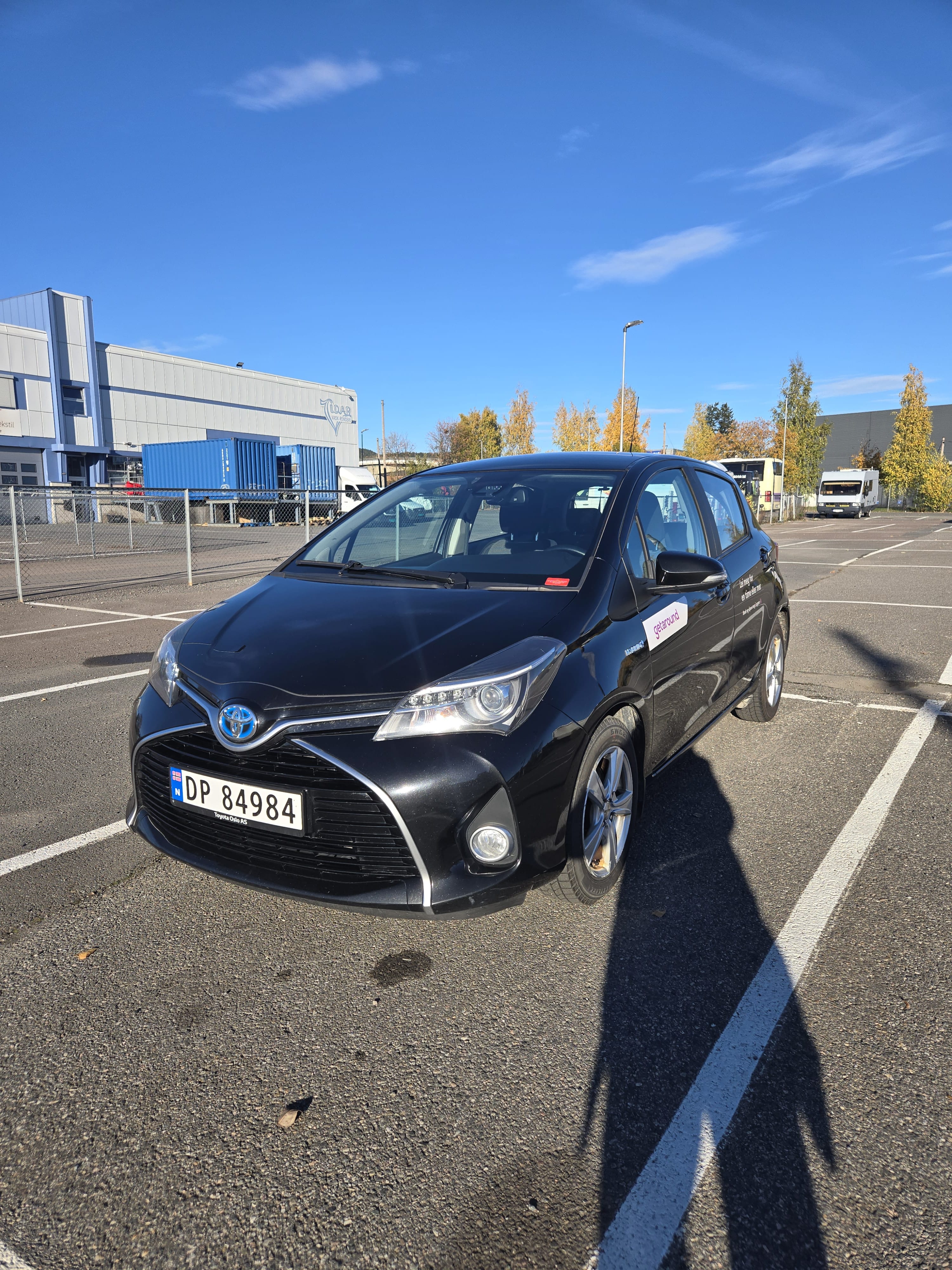 Toyota Yaris Hybrid 1,5 Bensin, Automat, 2015, Blyfri 95 / Elektrisk (hybrid), automatisk