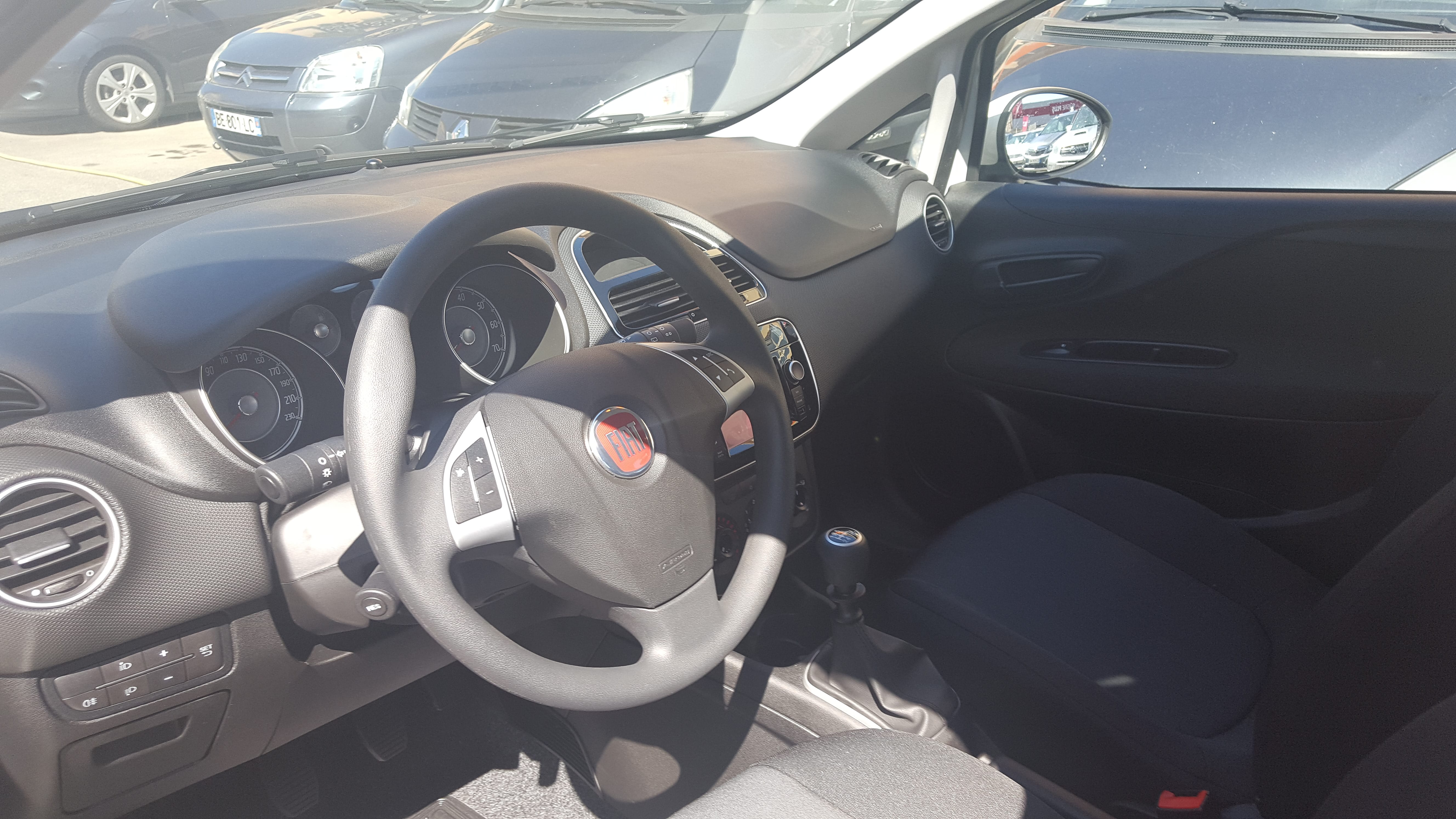 Fiat Punto avec Siège bébé