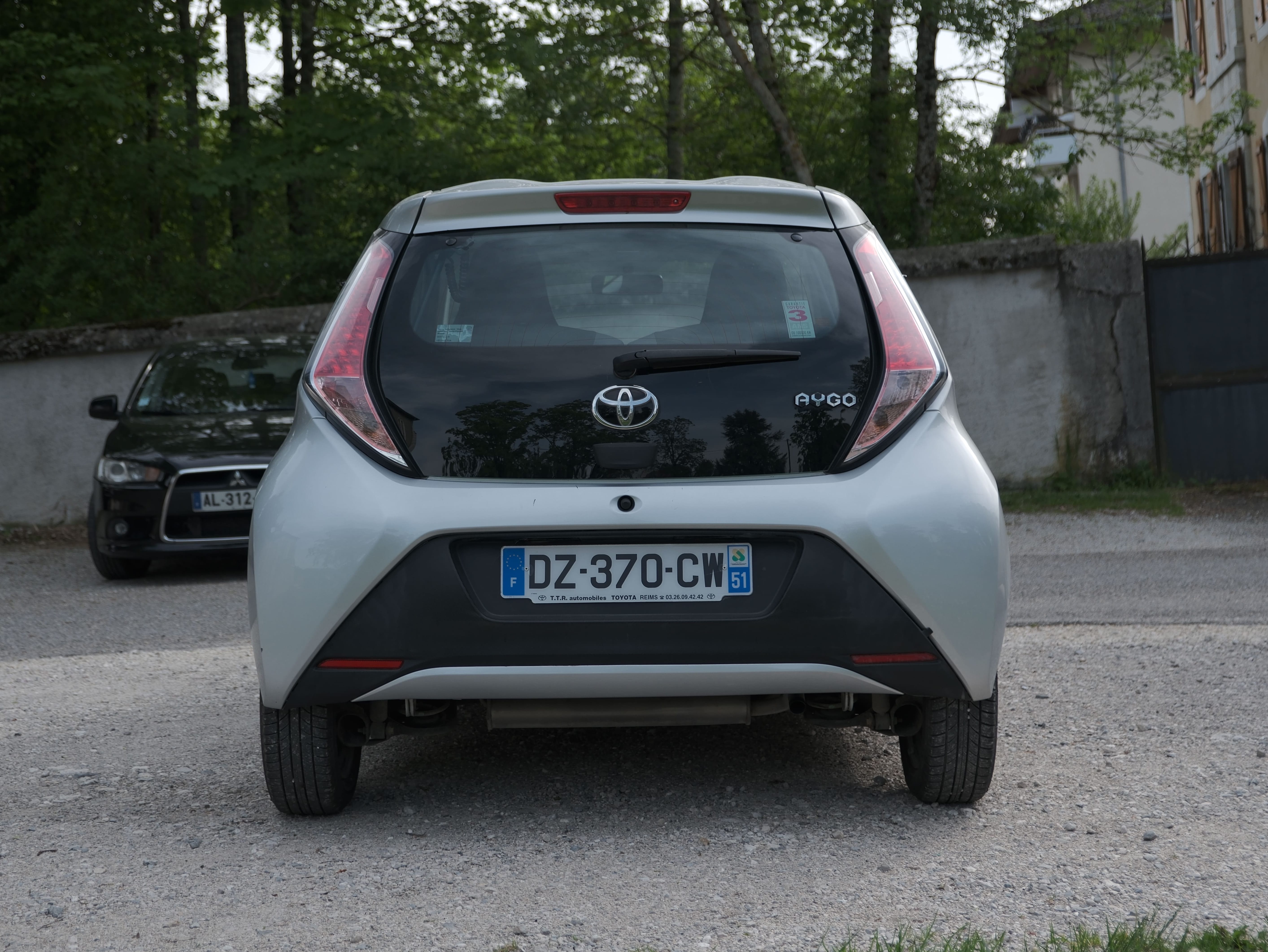 Toyota Aygo II avec Pneus neige