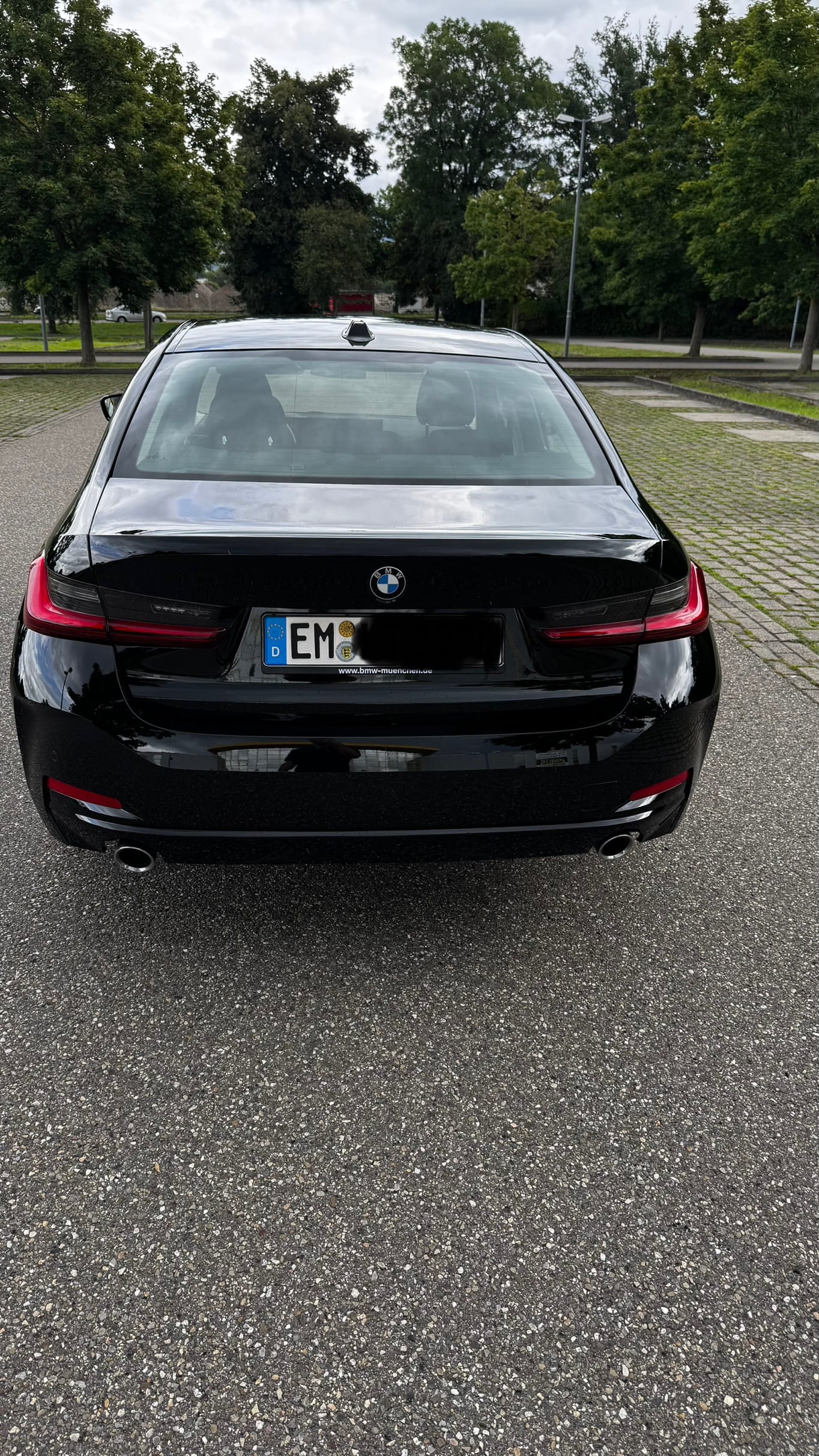 BMW 3er mit Navigationsgerät