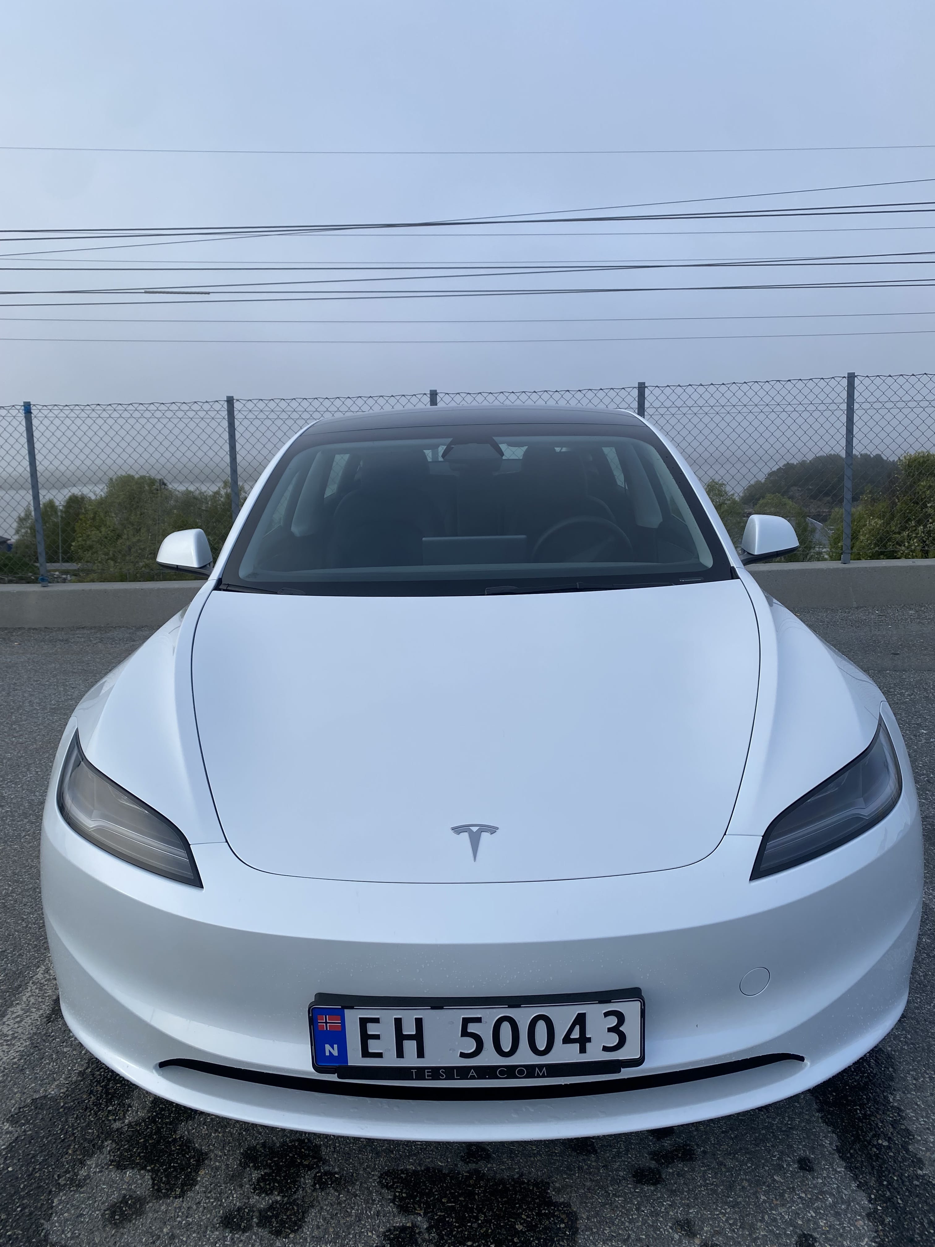 Tesla Model 3 with Cruise control