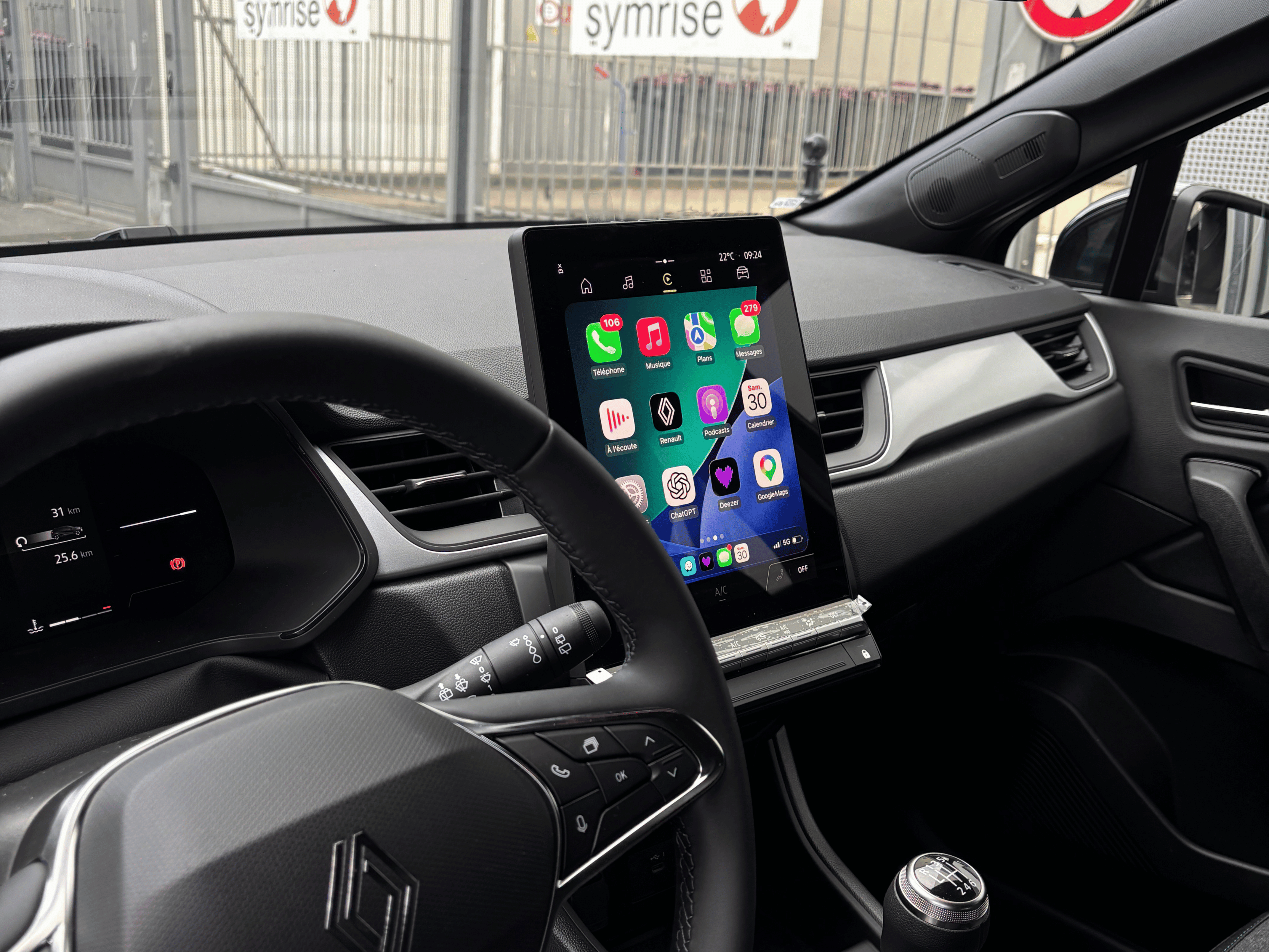 Renault Captur avec GPS