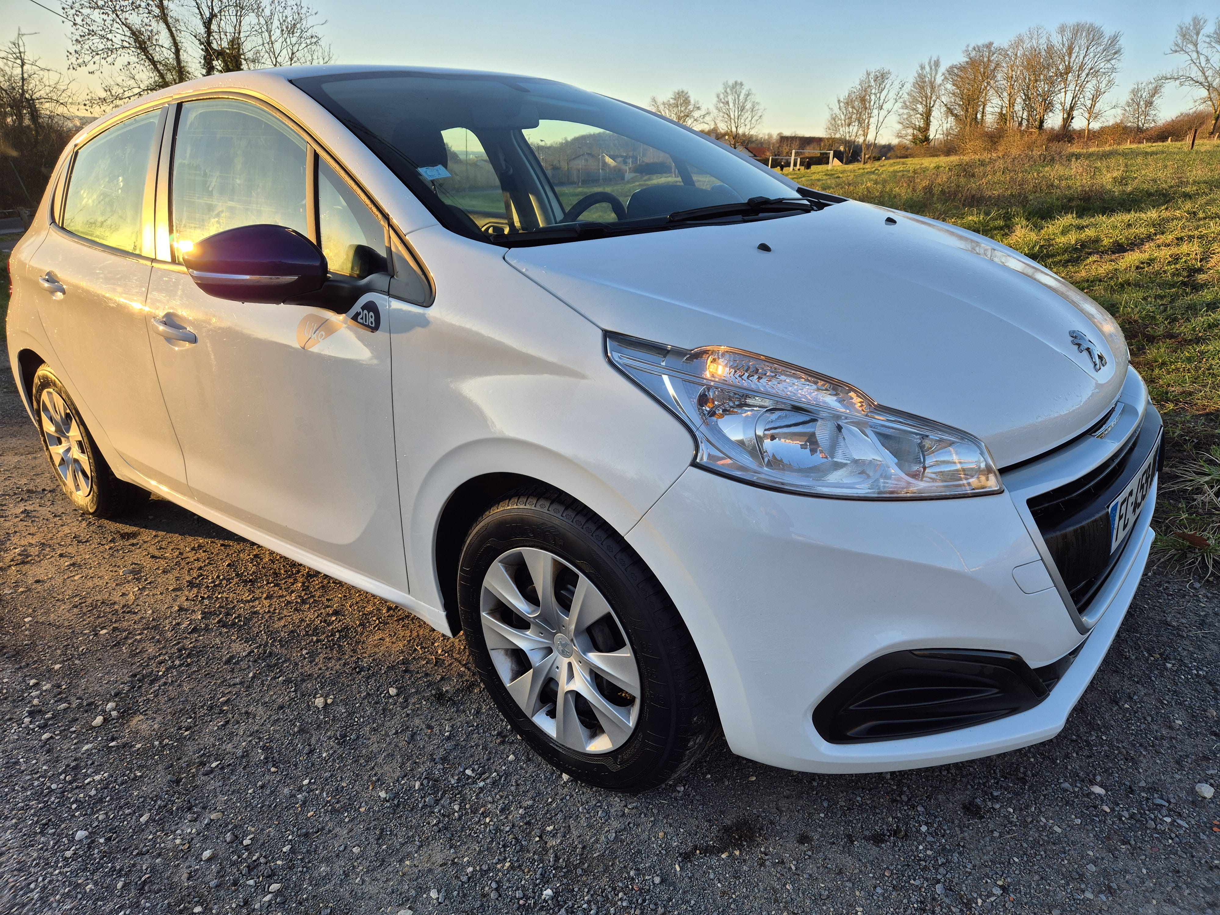 Peugeot 208 avec Chaines
