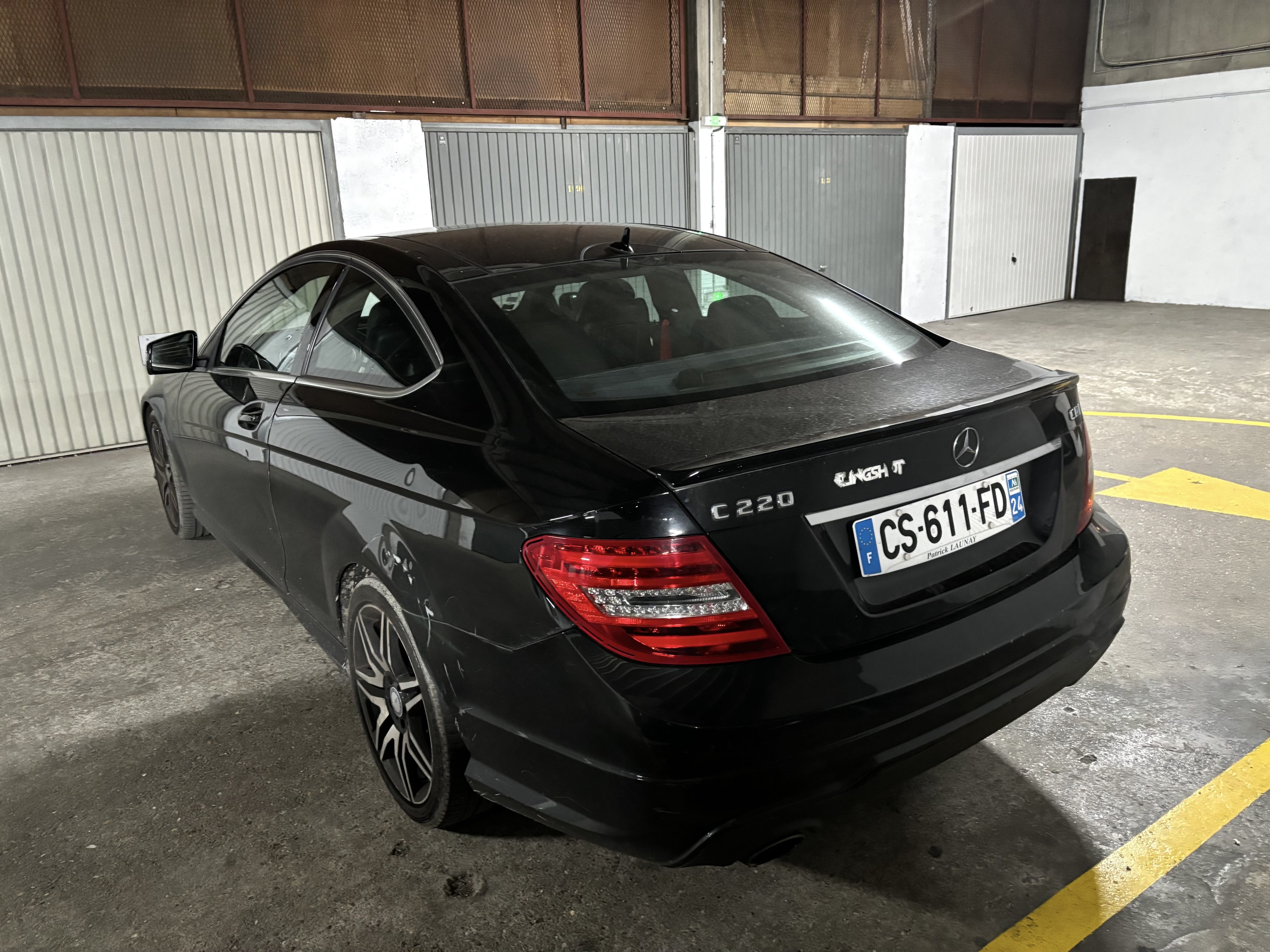 Mercedes-Benz Classe C Coupé avec GPS