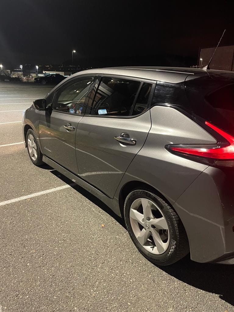 Nissan Leaf med GPS