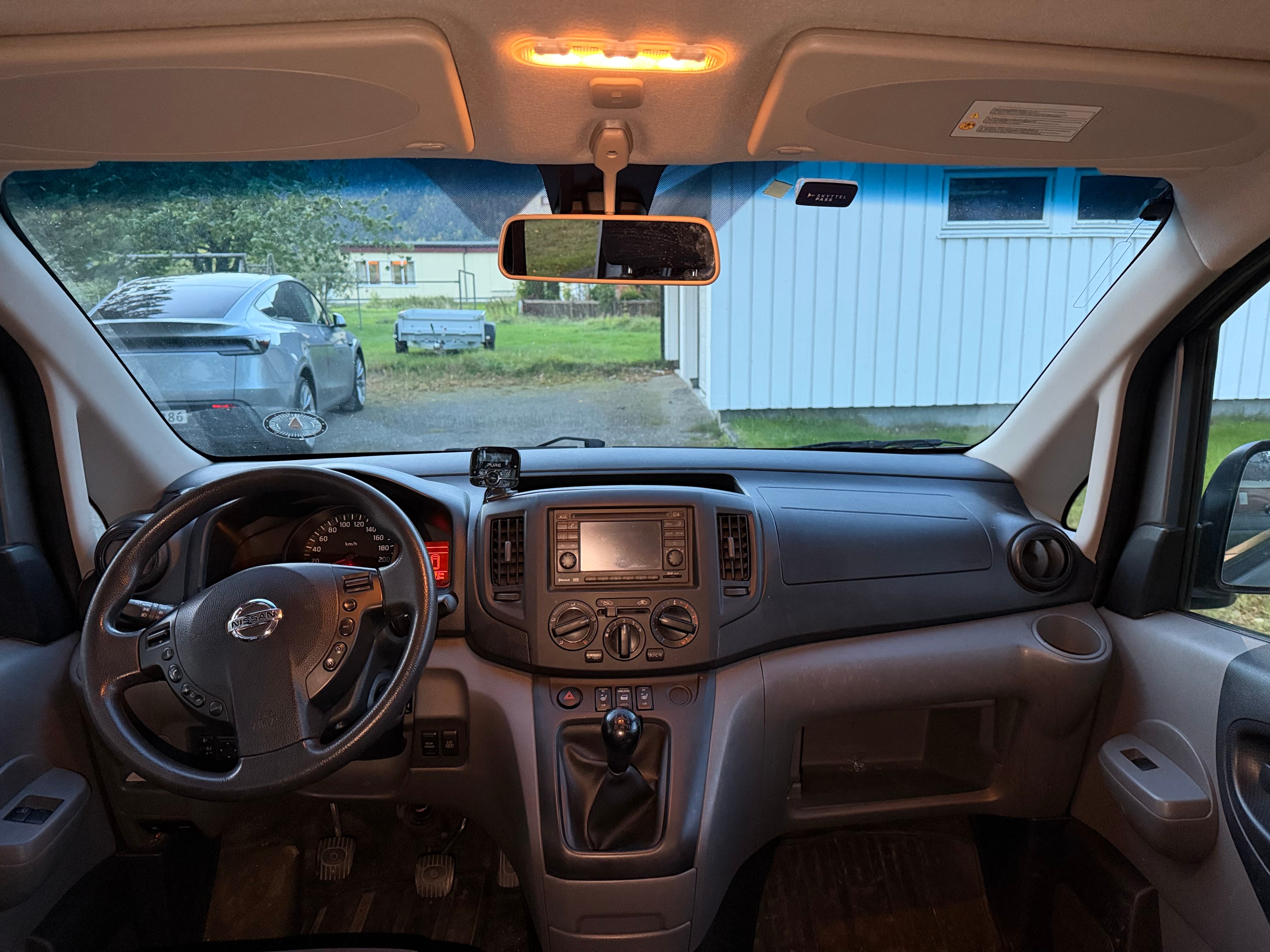 Nissan NV200 med GPS