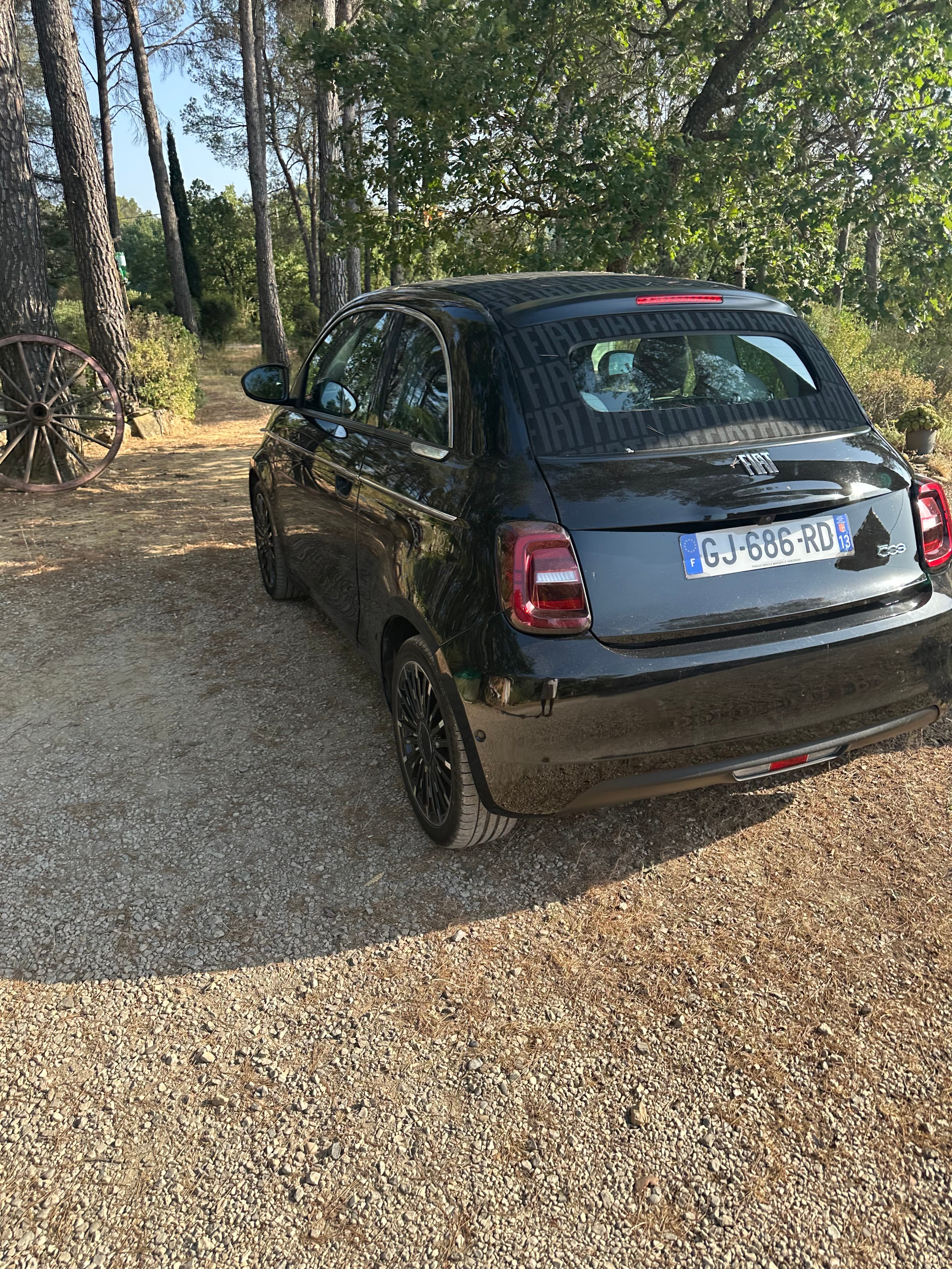 Fiat 500 C avec Caméra de recul
