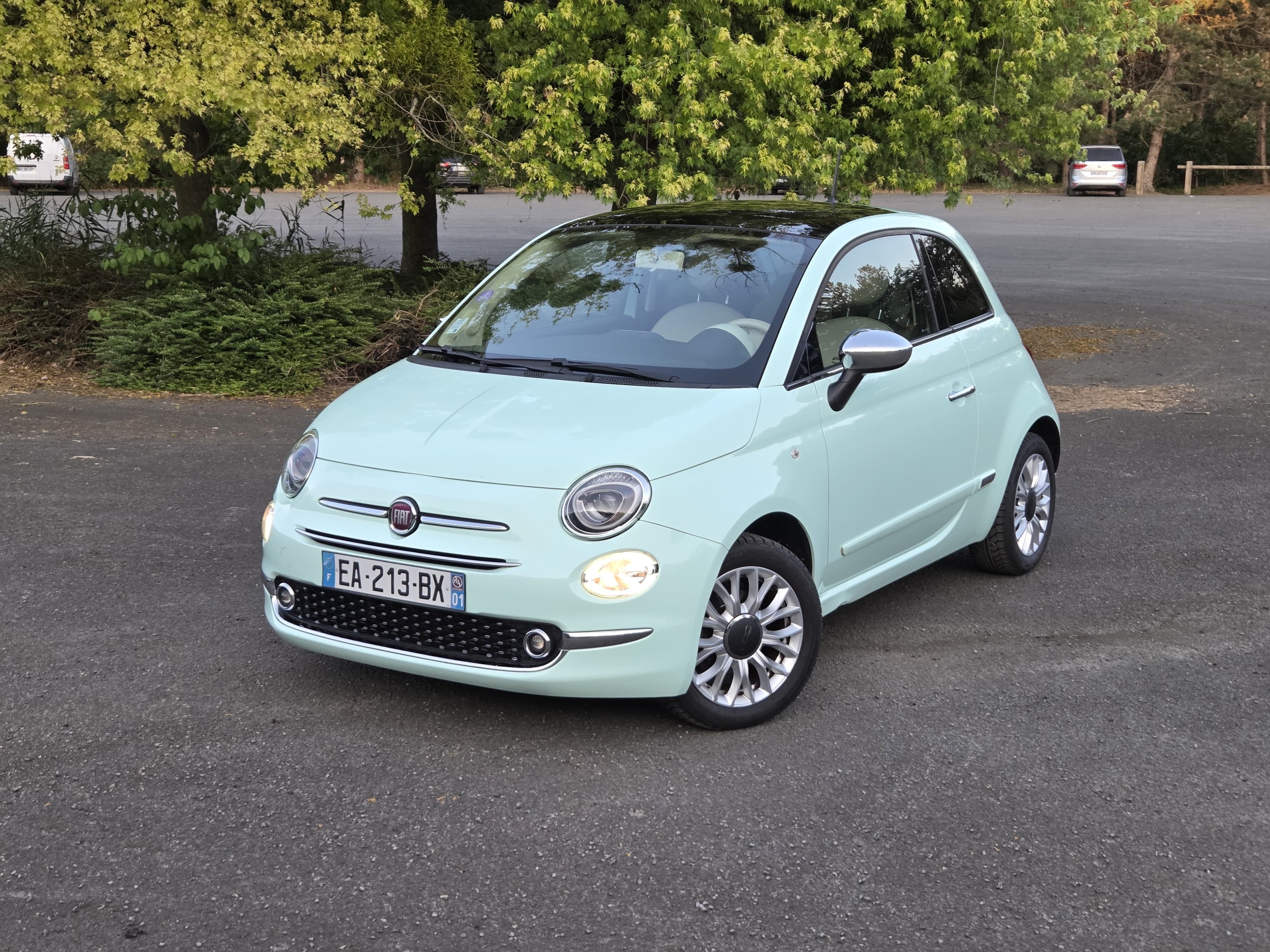 Fiat 500 Lounge, 2016, Essence 95