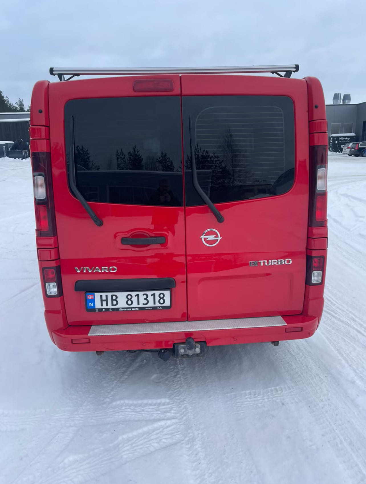 Opel Vivaro med Vinterdekk