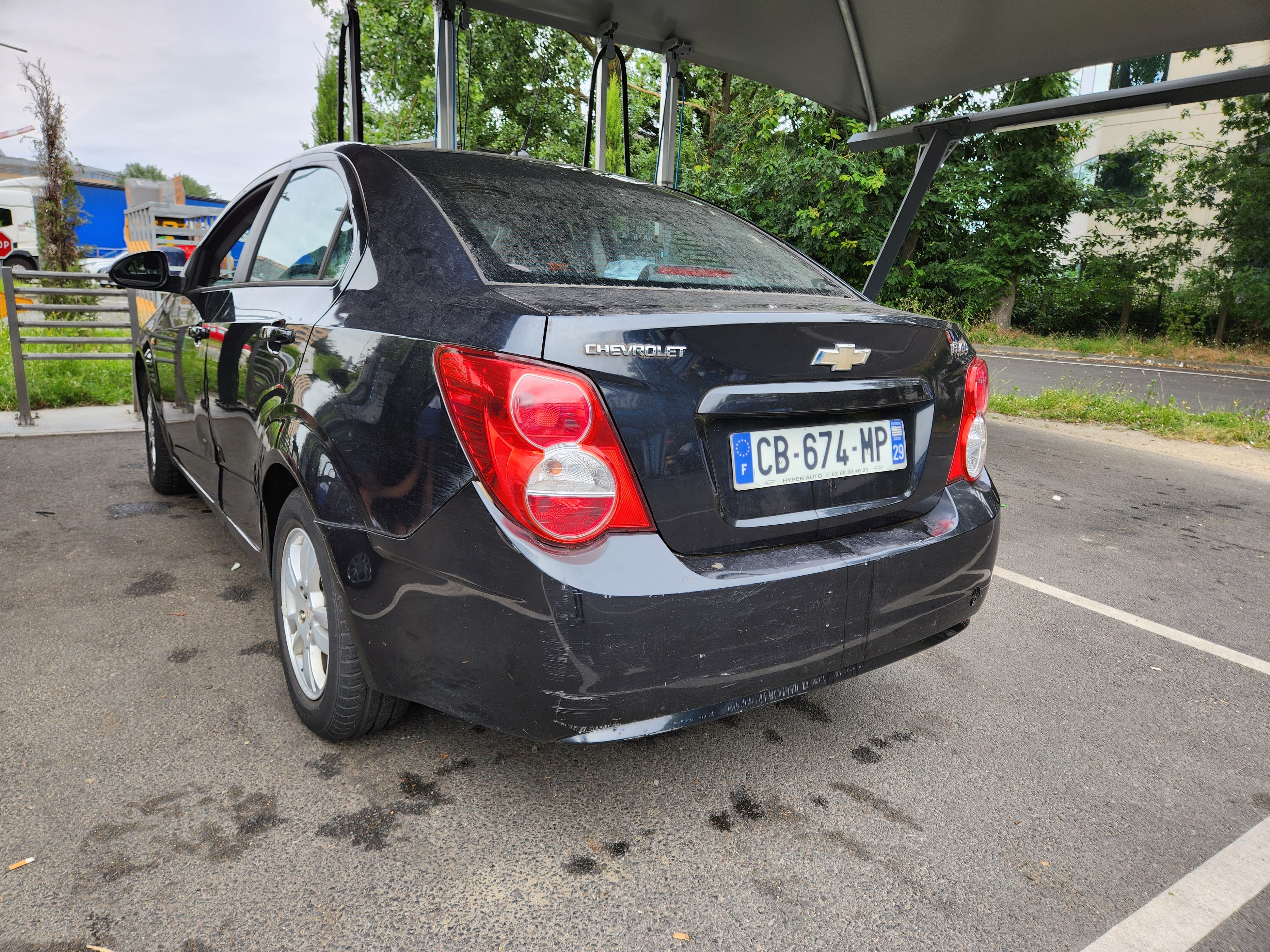 Chevrolet Aveo avec Régulateur de vitesse