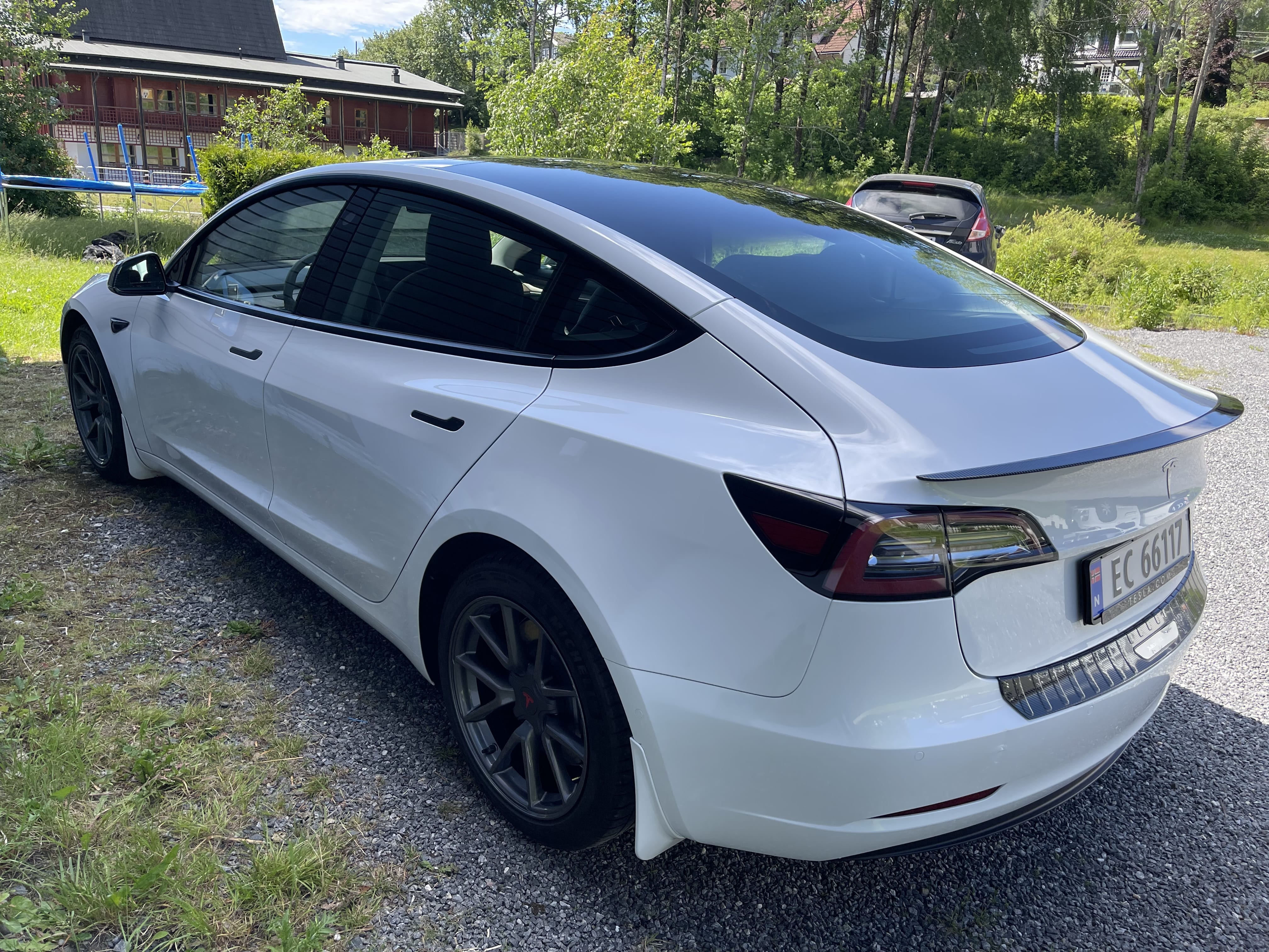 Tesla Model 3 with Air conditioning
