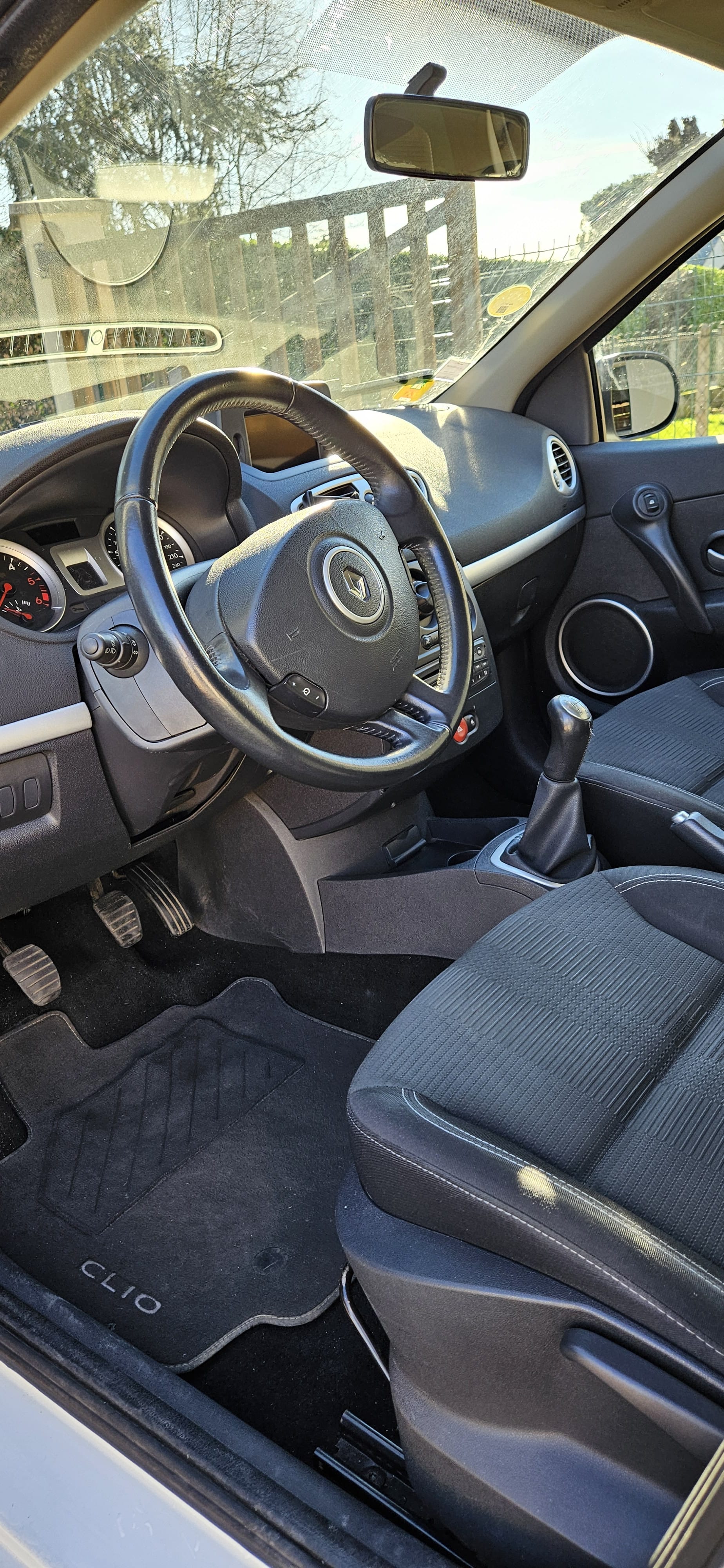 Renault Clio met Fietsdrager