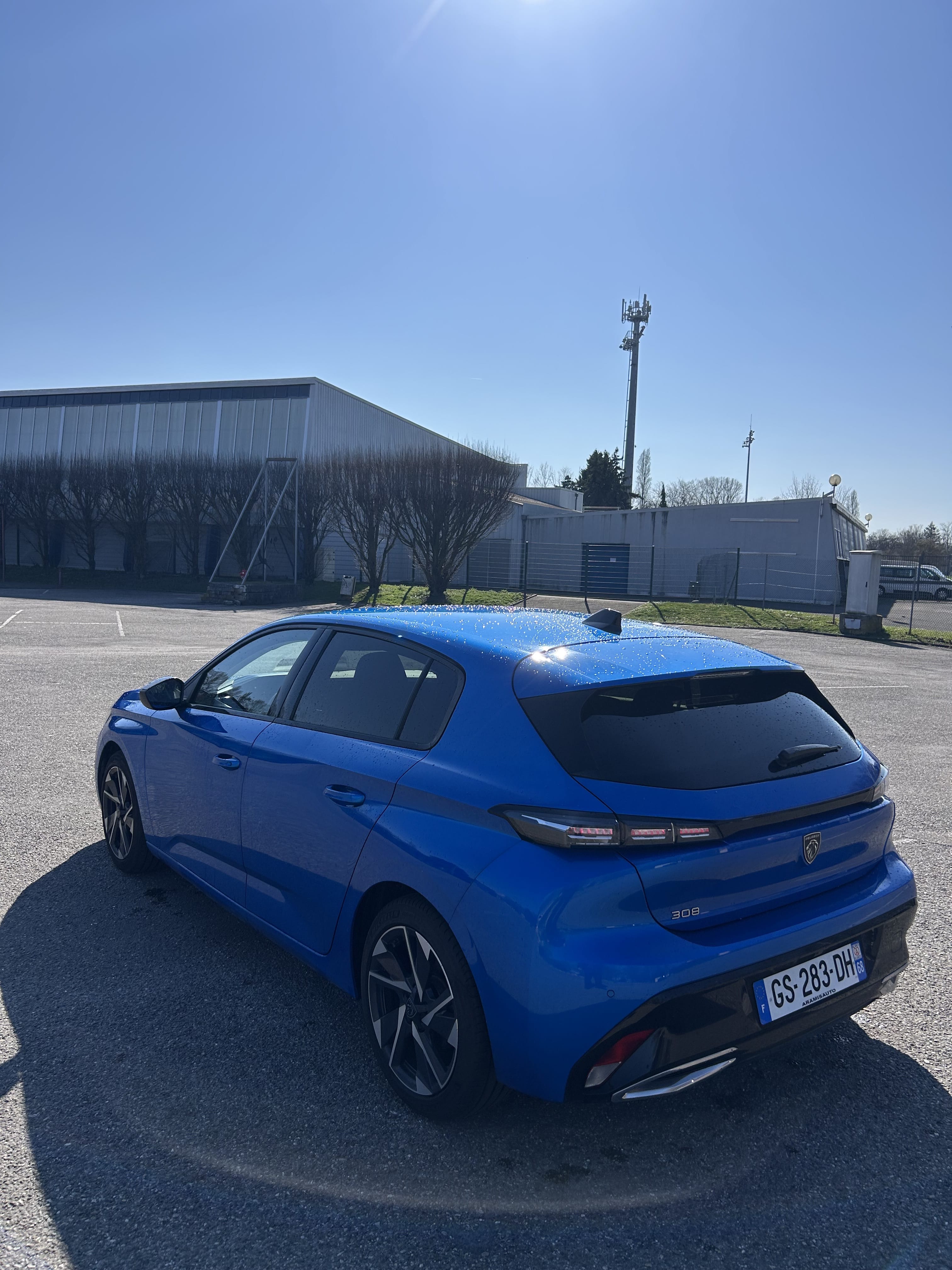 Peugeot 308 avec GPS
