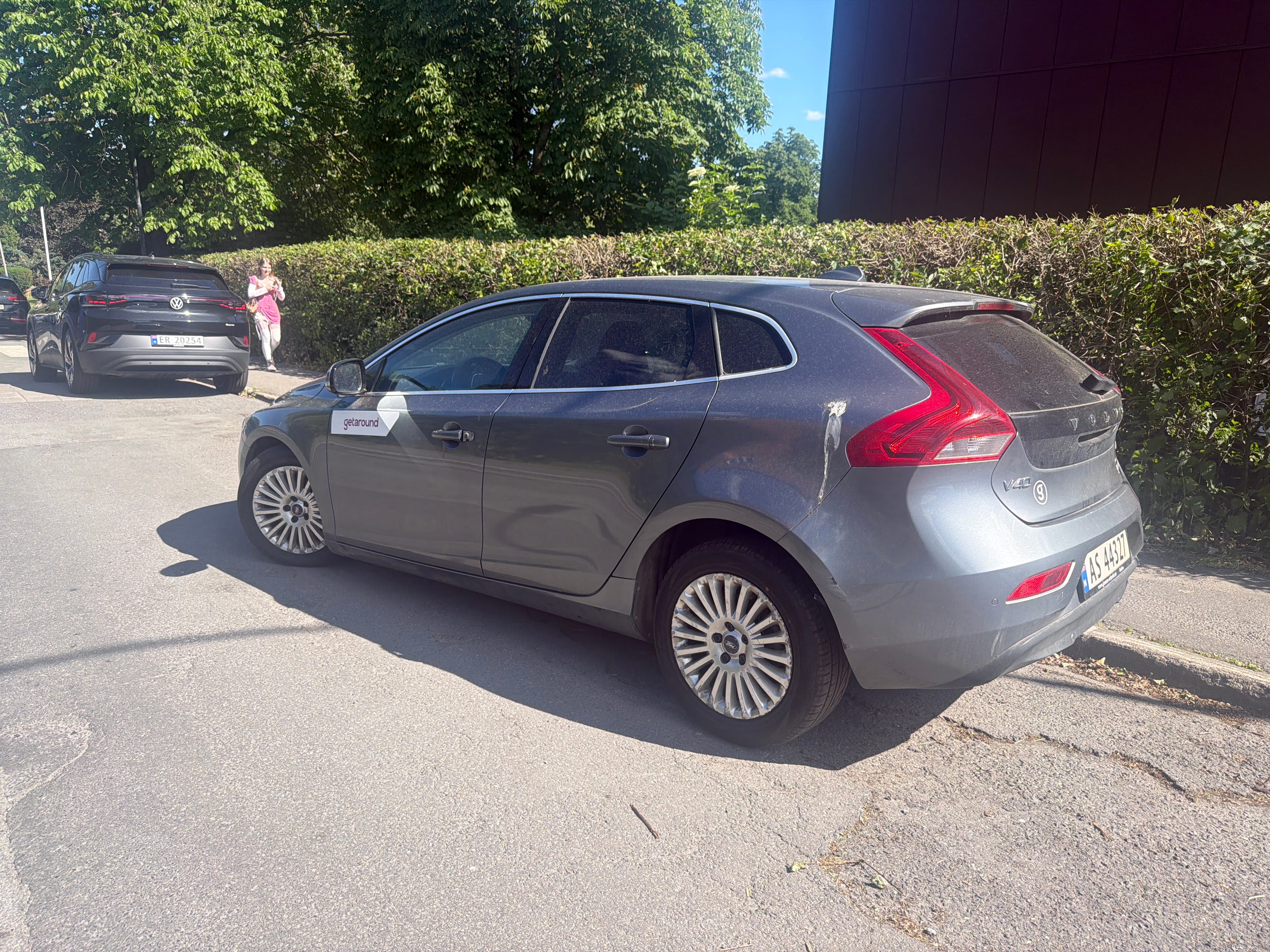 Volvo V40 med GPS