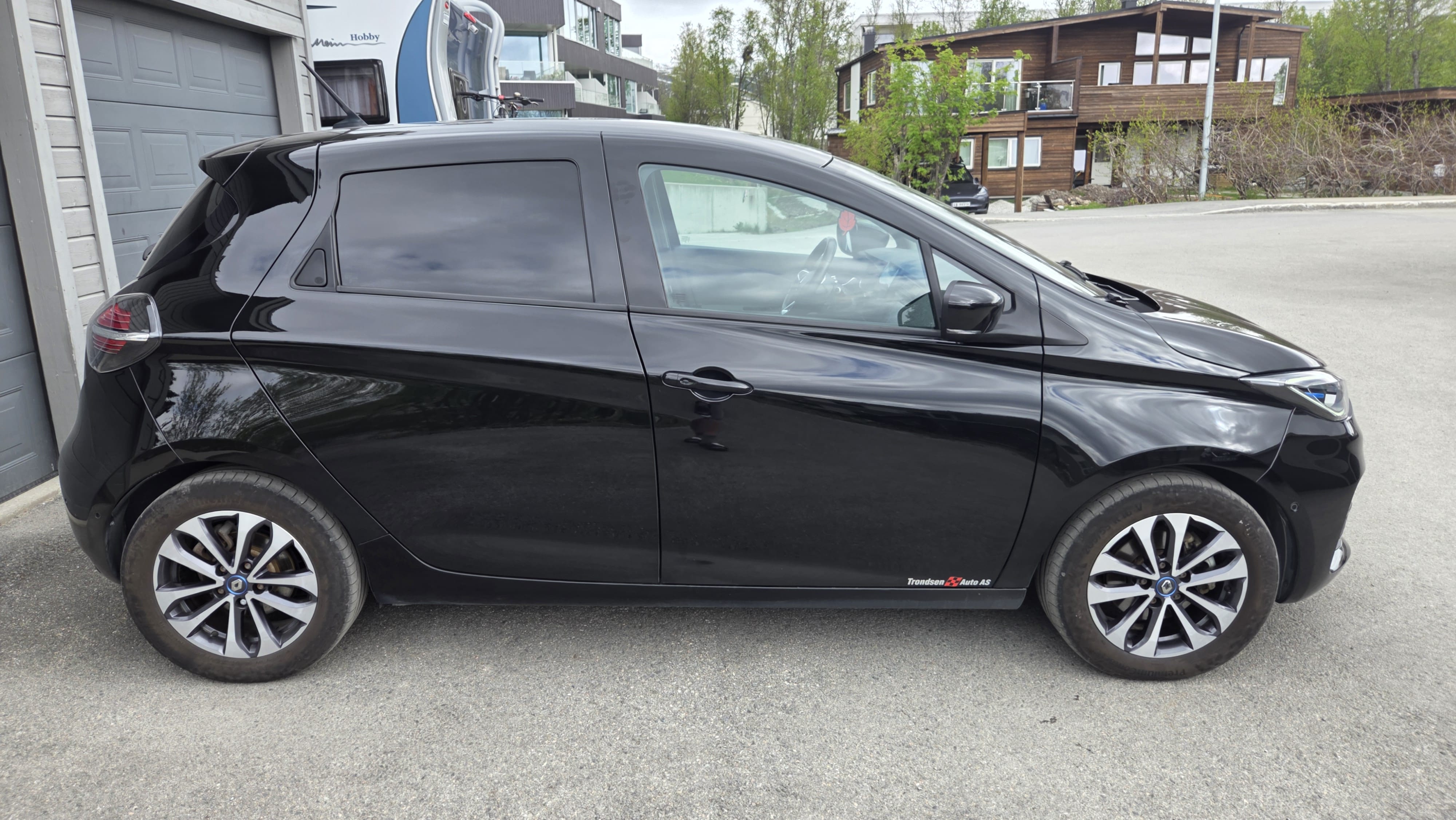 Renault ZOE avec Pneus neige
