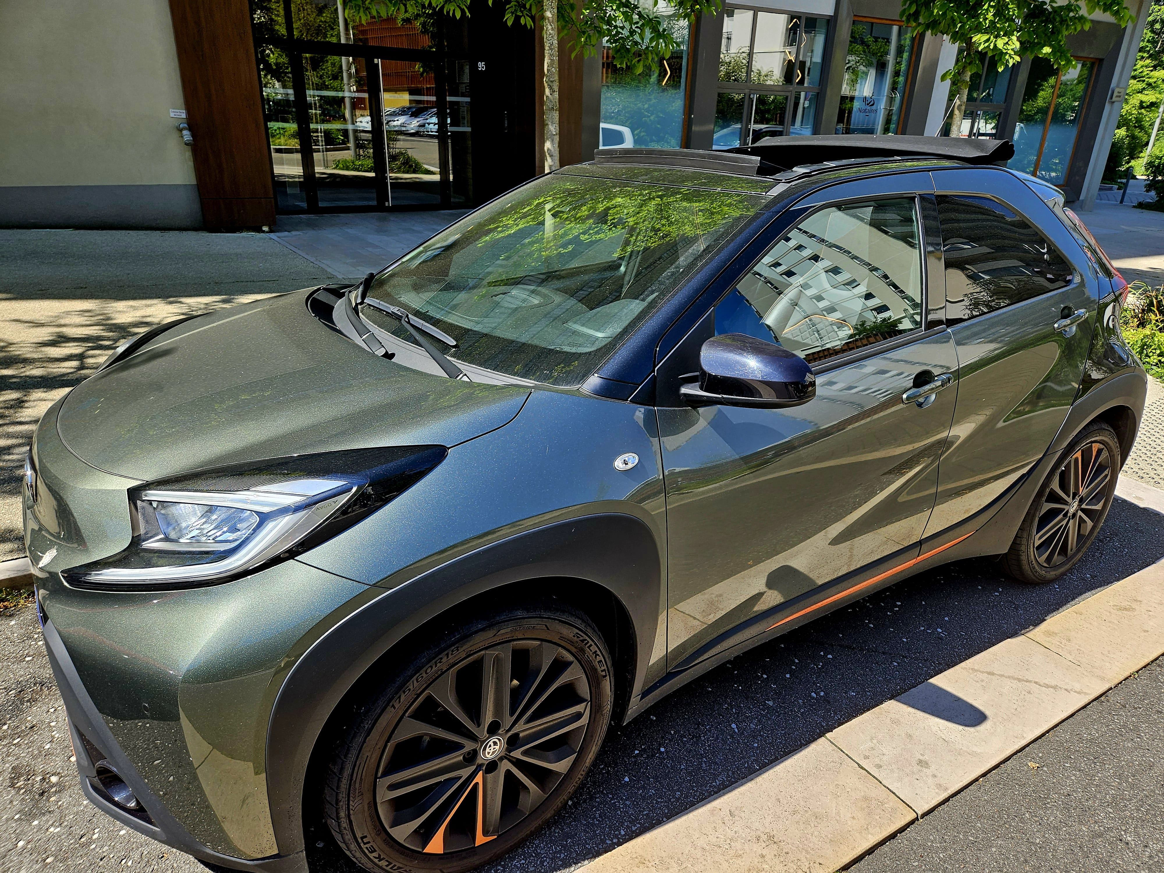 Toyota Aygo X avec Siège bébé