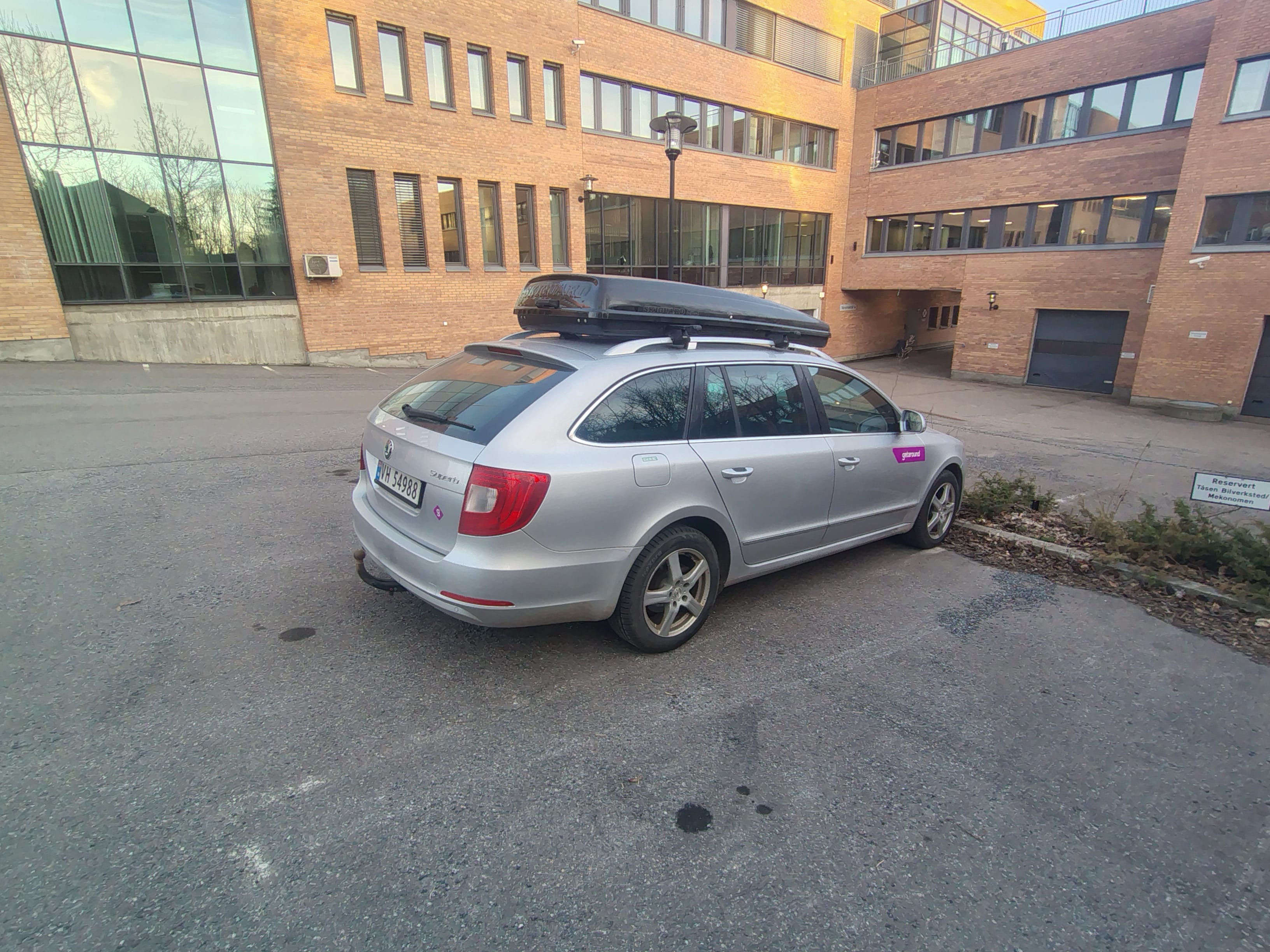 Skoda Superb med Aircondition