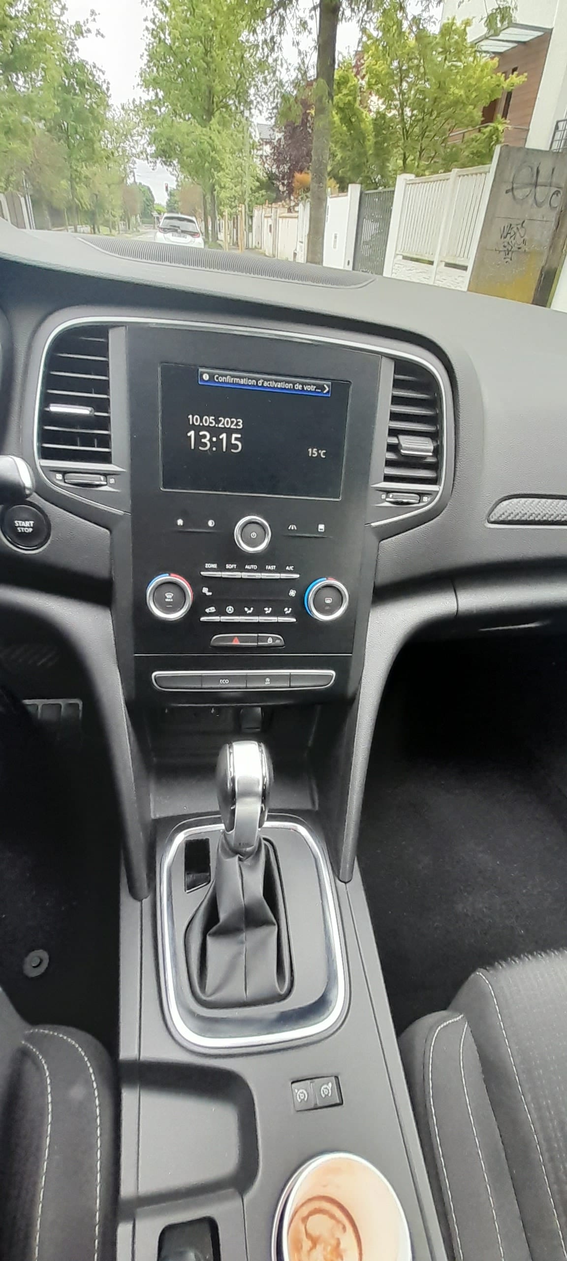 Renault Mégane Estate avec Siège bébé
