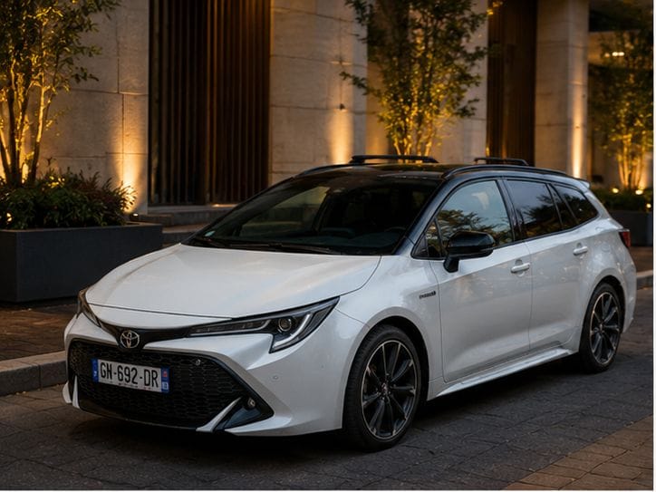 Toyota Corolla Break Hybride, 2023, Essence 95 / Électrique (hybride), automatique