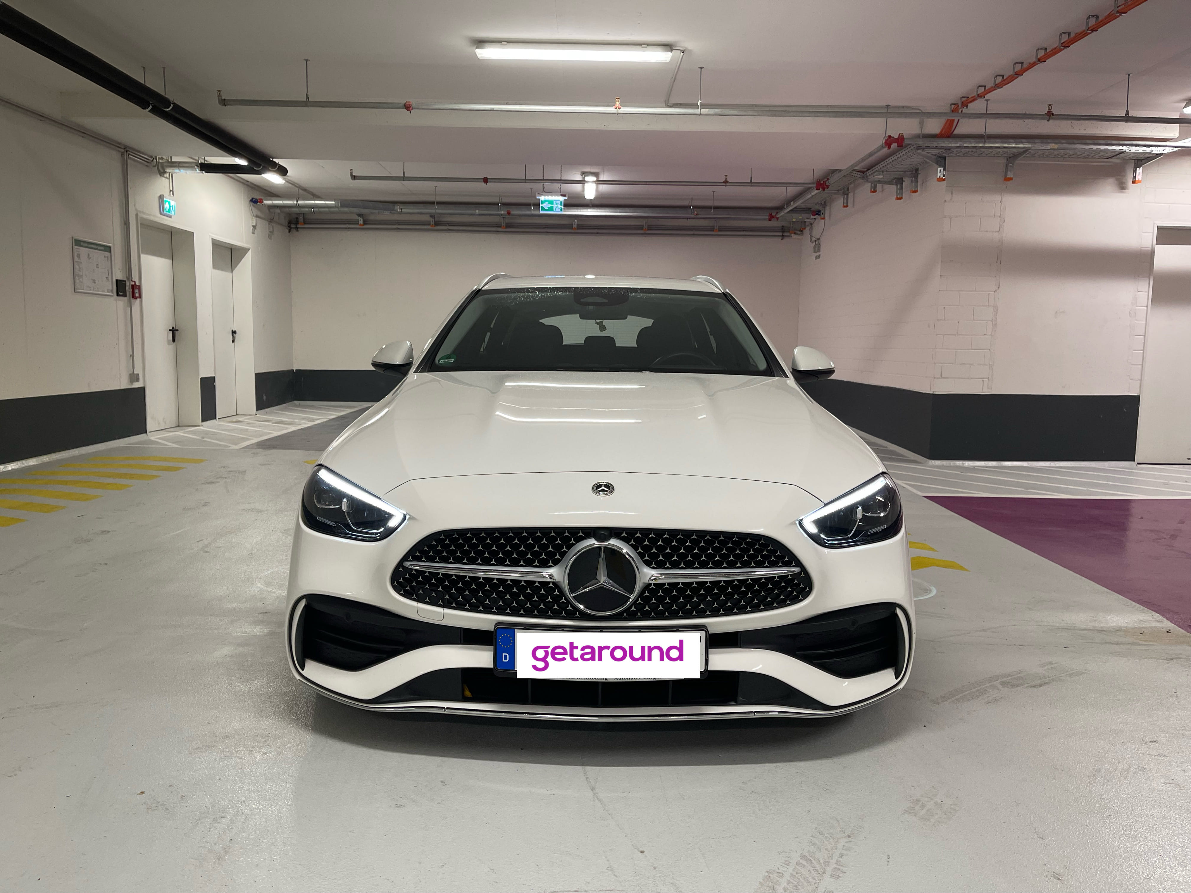 Mercedes-Benz C-Klasse mit Navigationsgerät