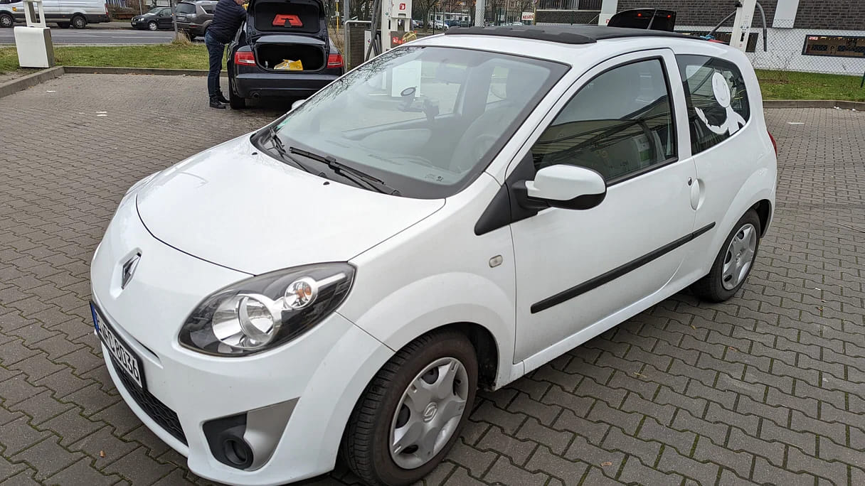 Renault Twingo weiß 2, 2011, Super 95